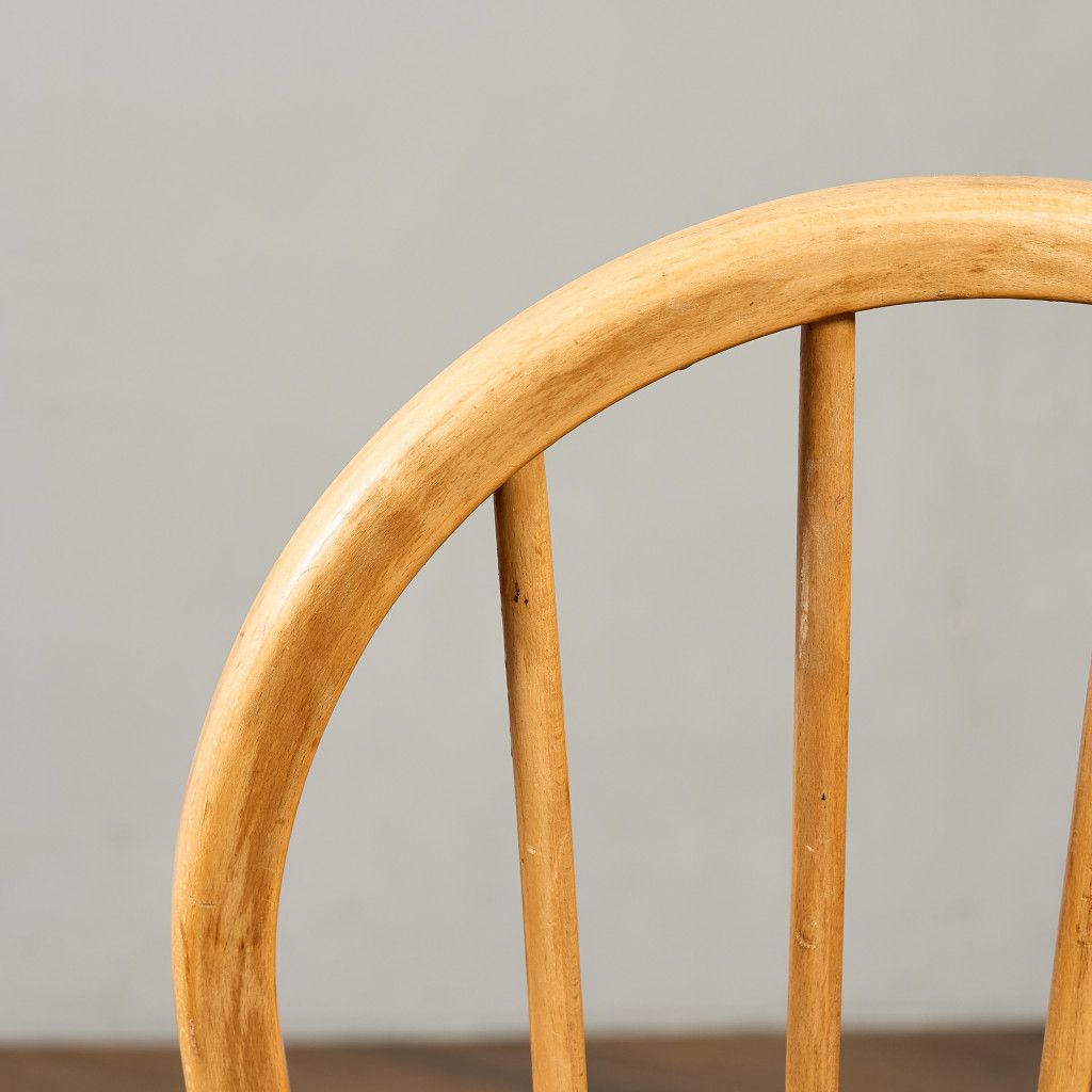 椅子・ソファ イギリス エルム アーコール ERCOL 4本 スポーク フープ 