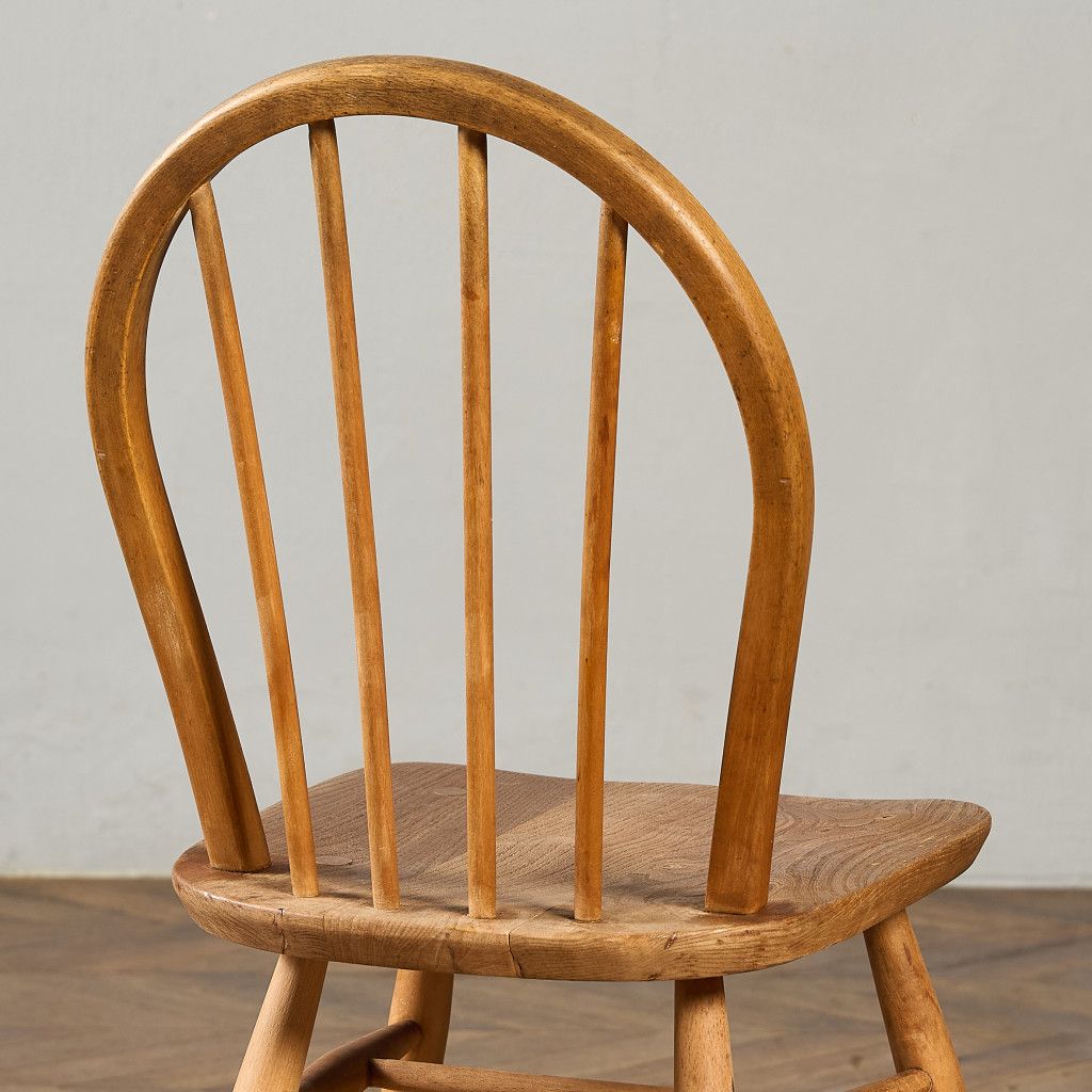 椅子・ソファ イギリス エルム アーコール ERCOL 4本 スポーク フープ 
