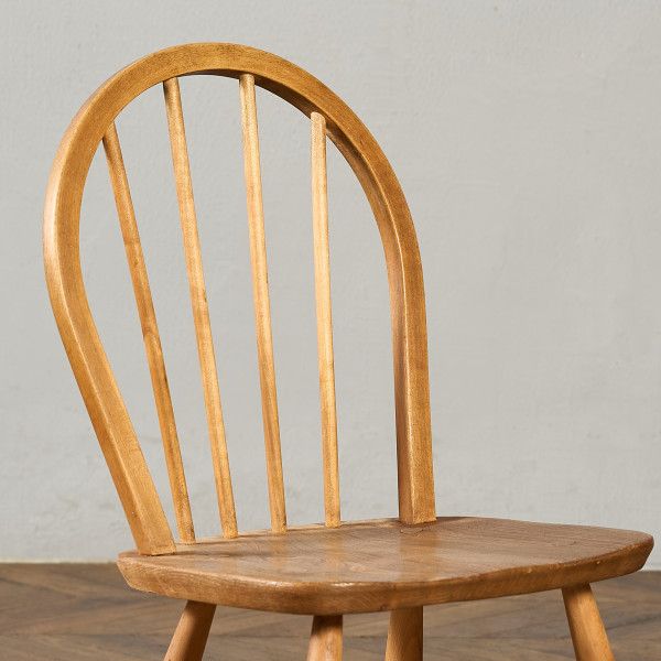 椅子・ソファ イギリス エルム アーコール ERCOL 4本 スポーク フープ 
