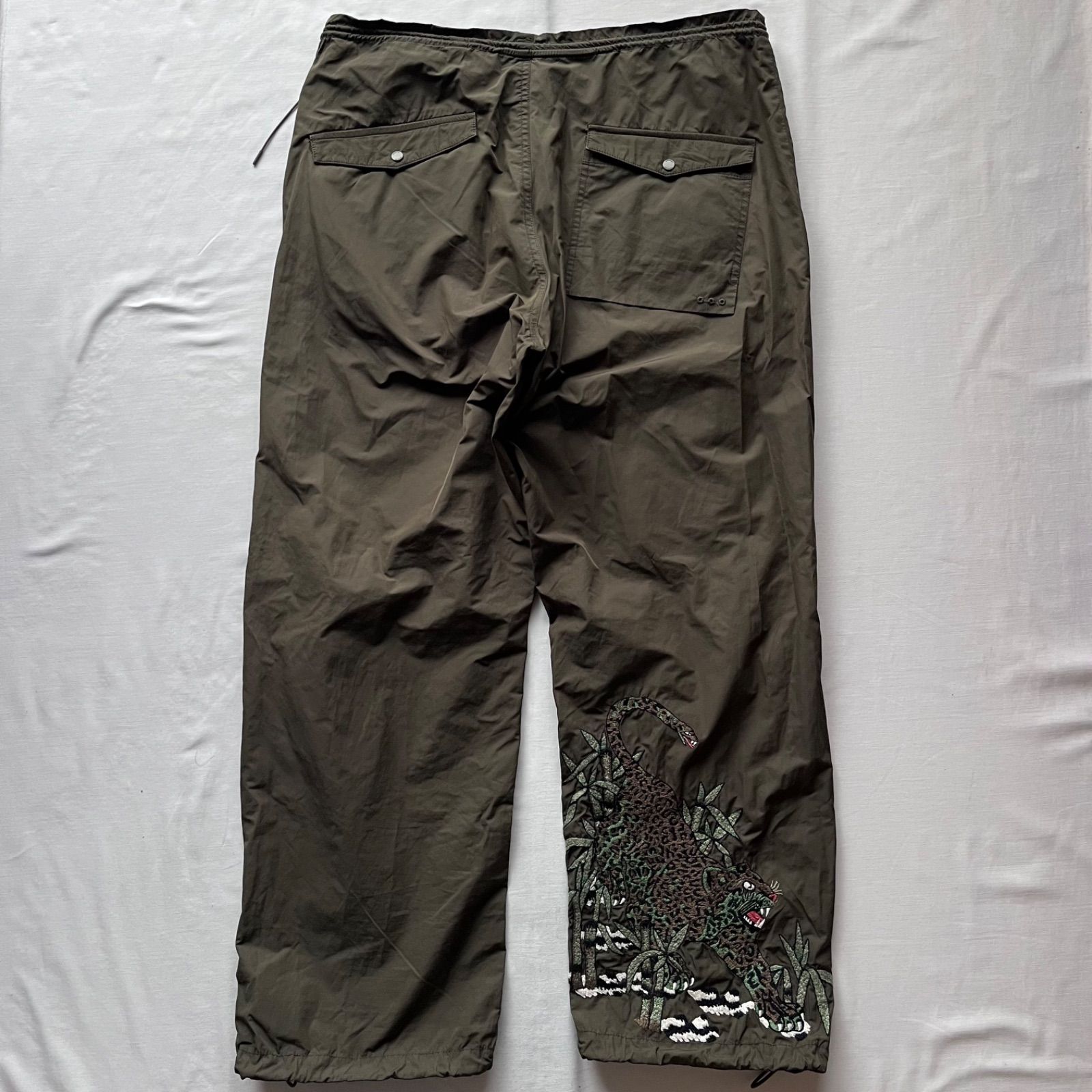maharishi マハリシ スノーパンツ ミリタリー 虎刺繍 豹刺繍 Lサイズ