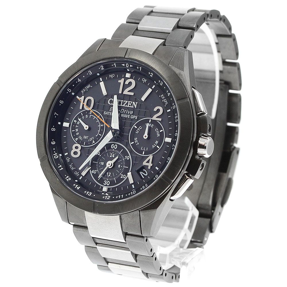 シチズン CITIZEN F900-T023525/CC9075-52E アテッサ エコドライブ サテライトウェーブ GPS ソーラー電波 メンズ 良品 箱・保証書付_951995 シチズン CITIZEN F900-T023525/CC9075-52E アテッサ エコドライブ