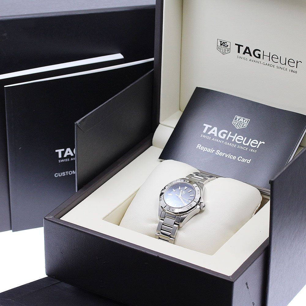 タグホイヤー TAG HEUER WAY1410 アクアレーサー デイト クォーツ レディース 良品 箱・保証書付き_944339 タグホイヤー TAG HEUER WAY1410 アクアレーサー デイト クォーツ
