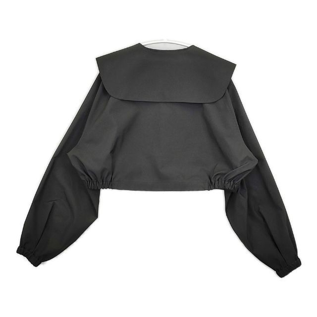 THE RERACS SUPER SHORT P/P COLLARLESS BLOUSE 定価39600円 23SS-REBL