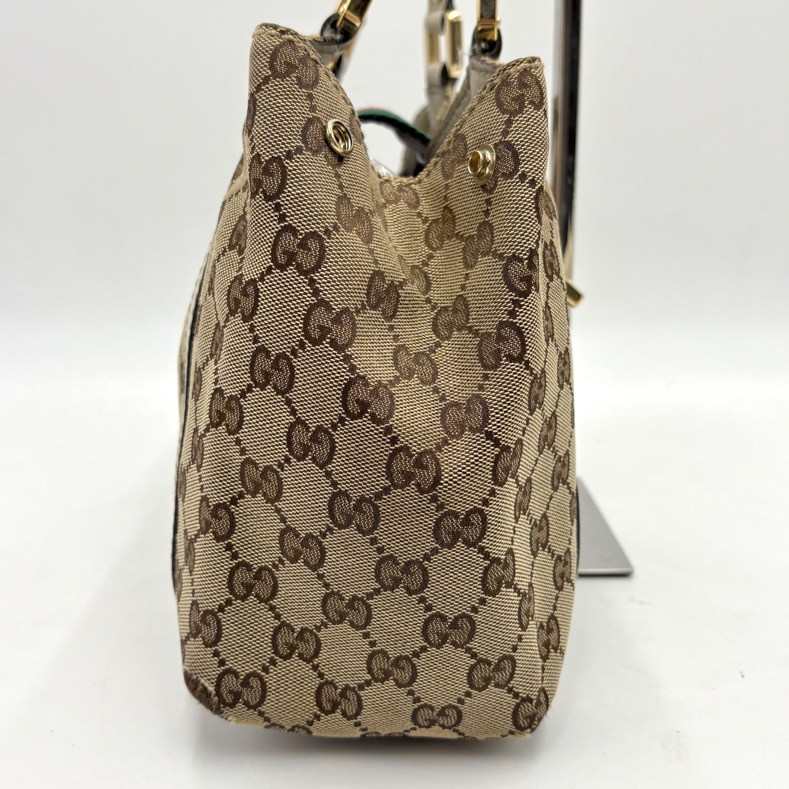 GUCCI グッチ シェリーライン GGキャンバス ショルダーバッグ トート
