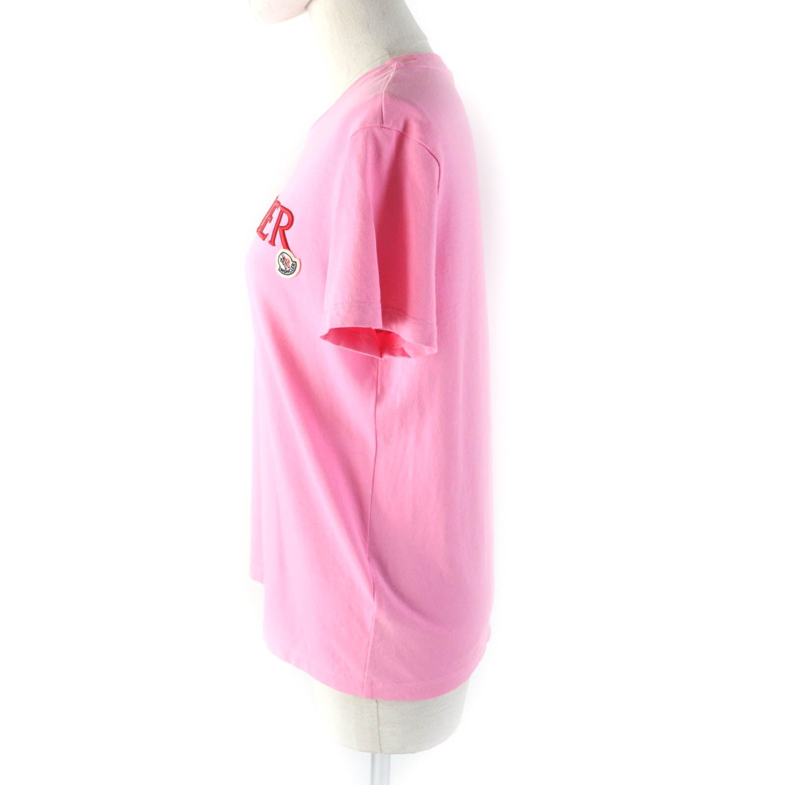 極美品☆MONCLER モンクレール 22SS コットン100％ ロゴワッペン付 