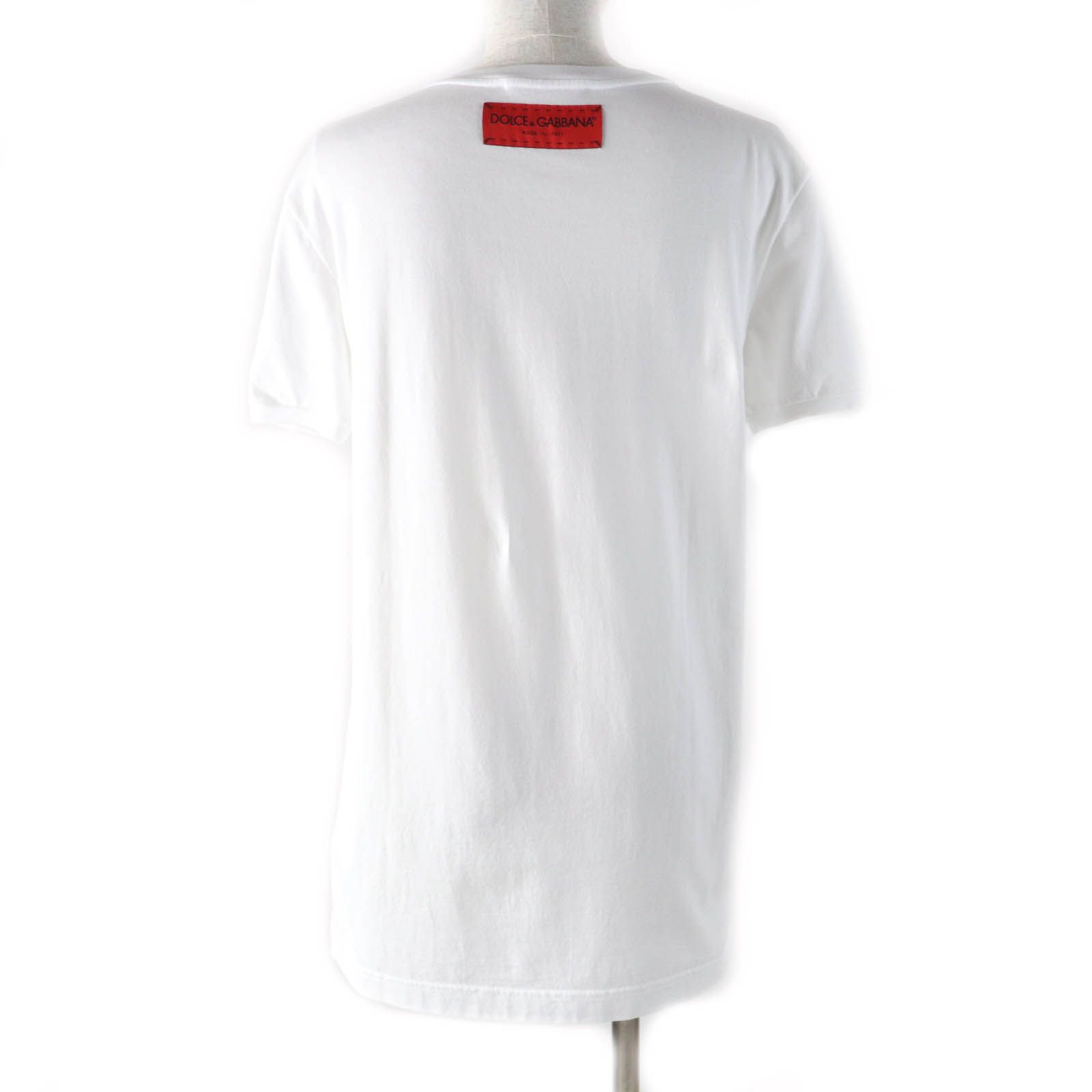ドルチェアンドガッバーナ F8K74Z/HH7LS ロゴ 半袖Tシャツ 38 Dolce&Gabbana ドルチェアンドガッバーナ F8K74Z/HH7LS ロゴ 半袖T