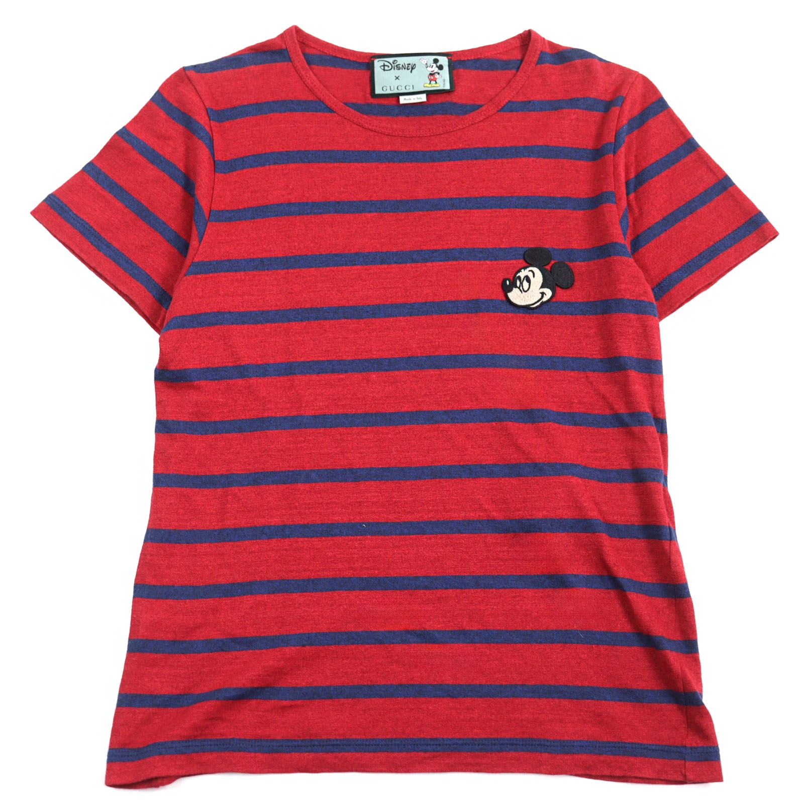 美品○GUCCI×Disney グッチ×ディズニー 598971 リネン70% ミッキー 