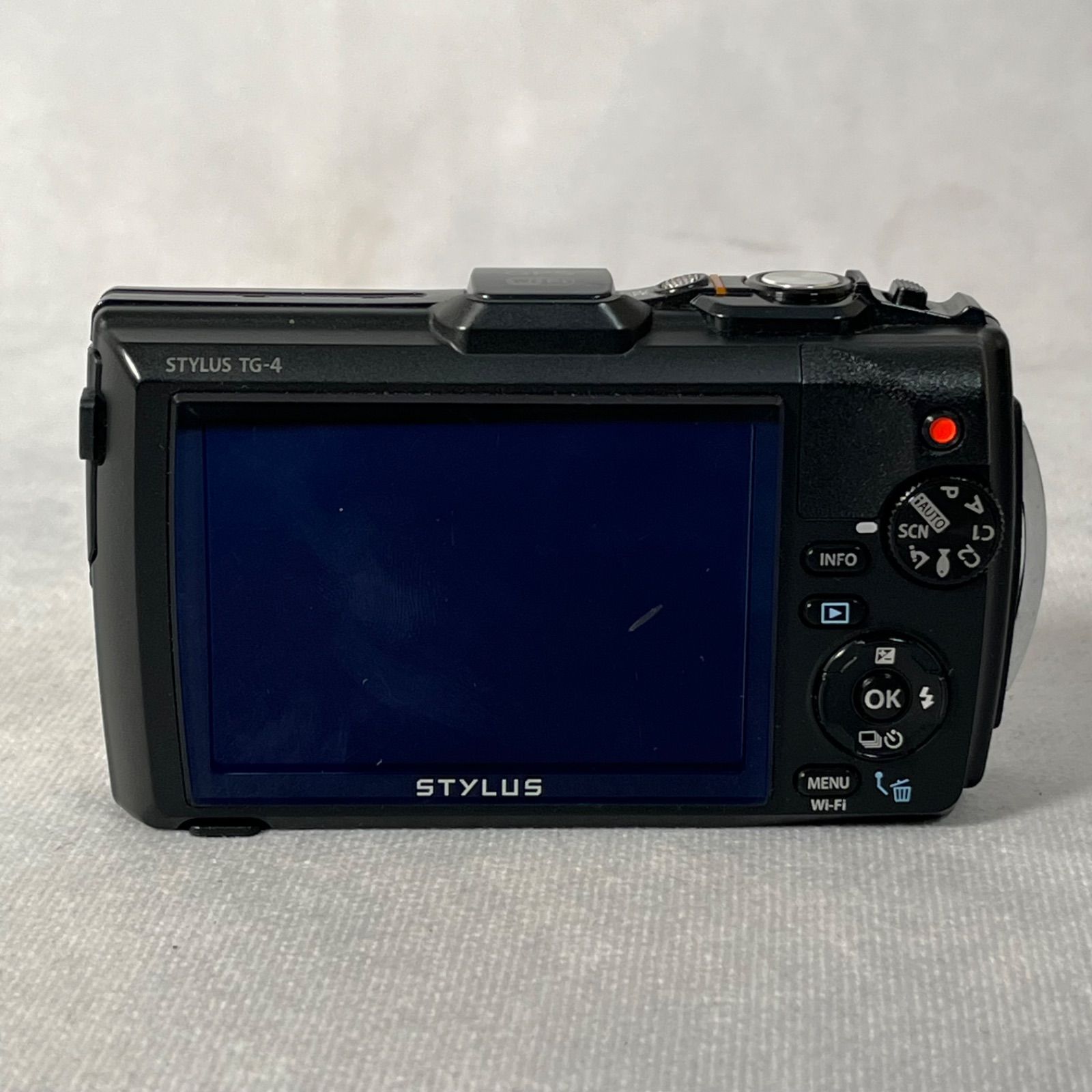 管2603-379】OLYMPUS オリンパス STYLUS TG-4 Tough ブラック 