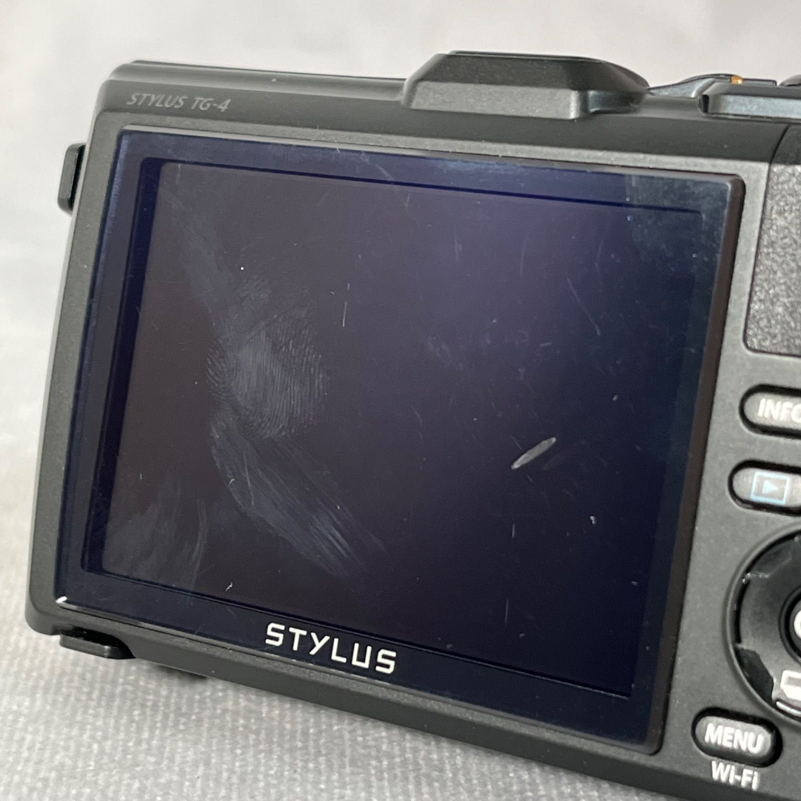 管2603-379】OLYMPUS オリンパス STYLUS TG-4 Tough ブラック 
