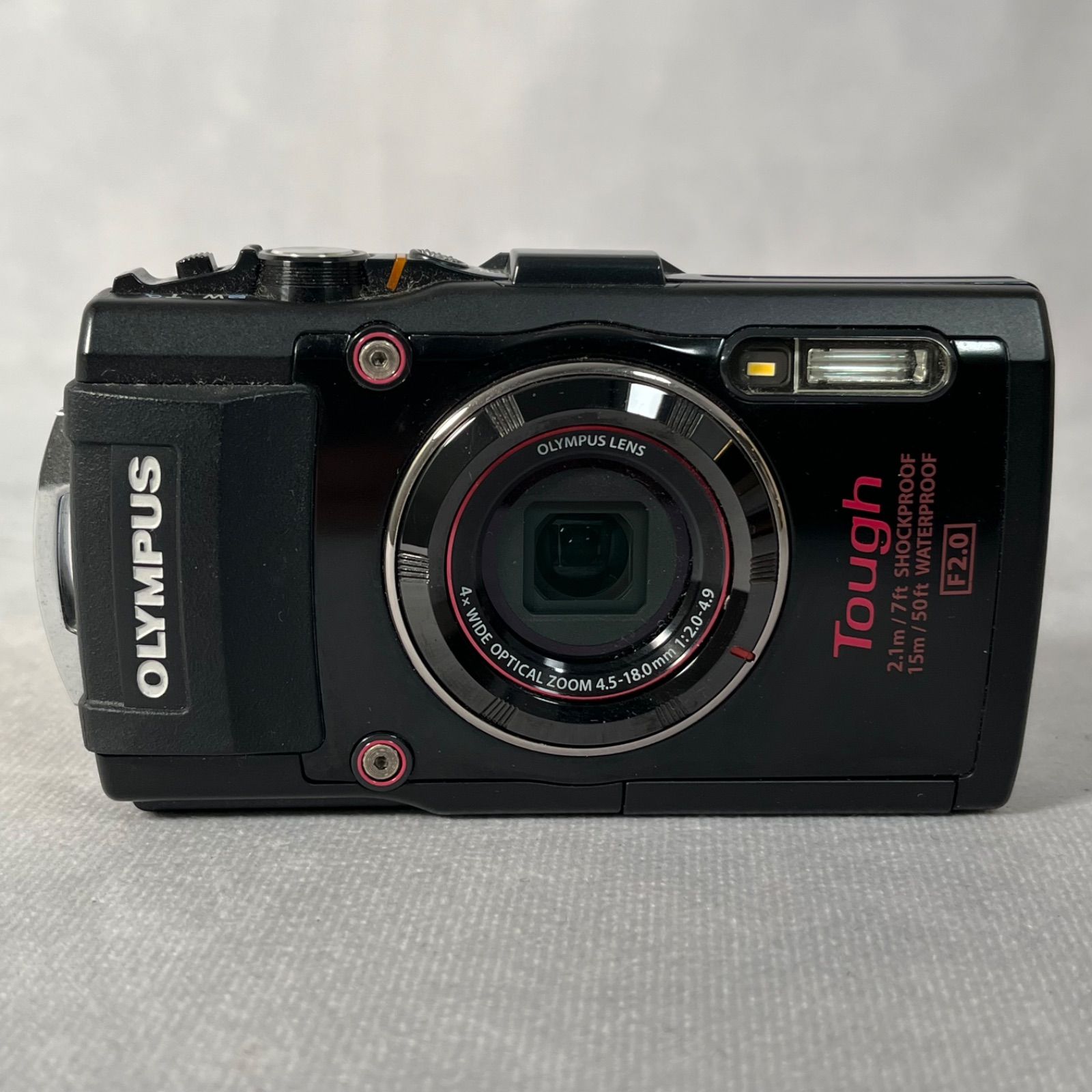 管2603-379】OLYMPUS オリンパス STYLUS TG-4 Tough ブラック 