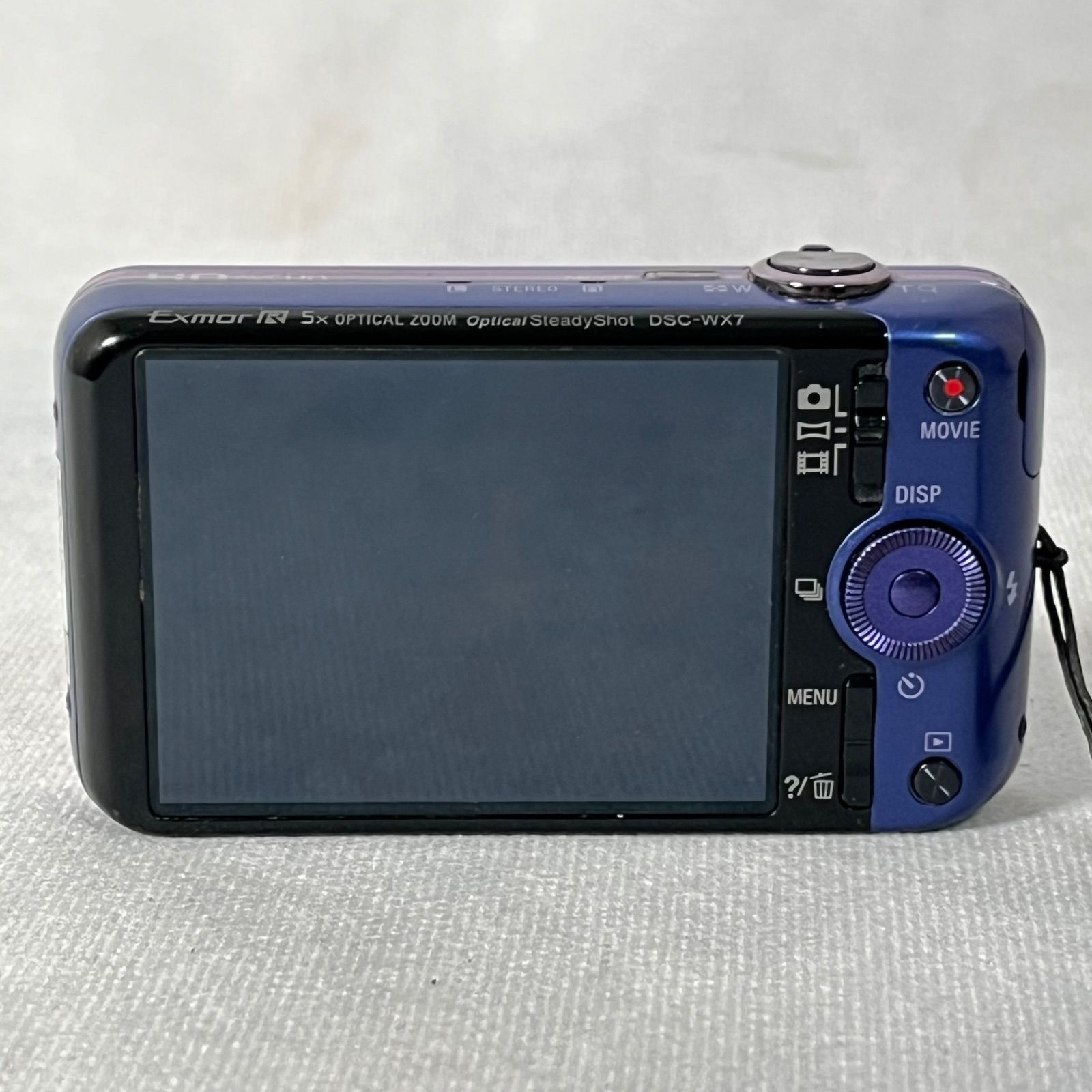 管2603-382】SONY ソニー Cyber-shot DSC-WX7 パープル コンパクト 