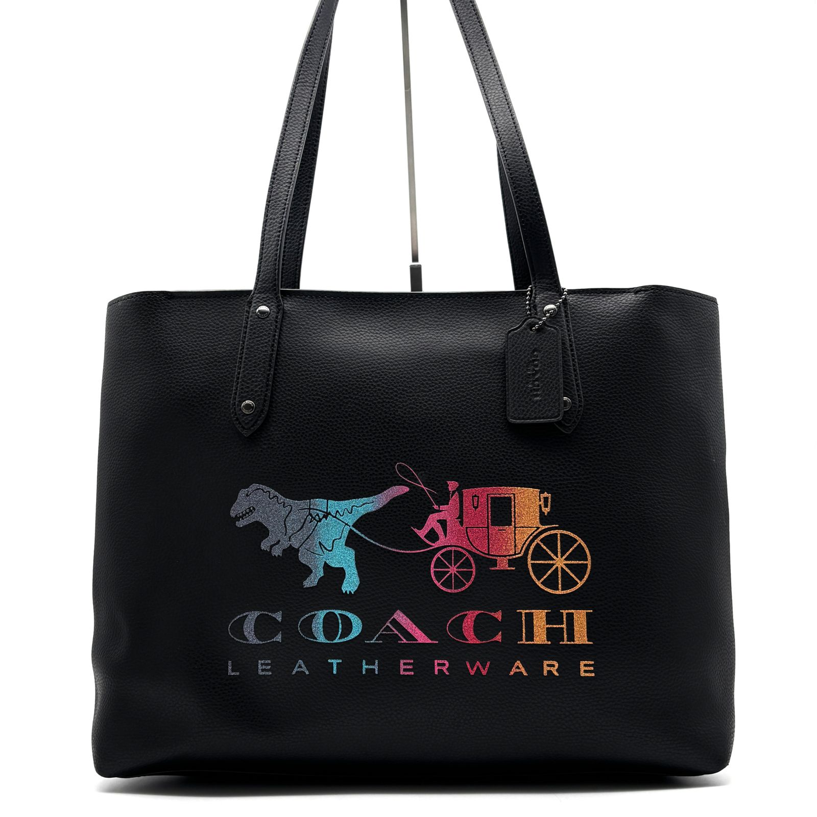 未使用に近い COACH コーチ レキシー ホースアンドキャリッジ トート 