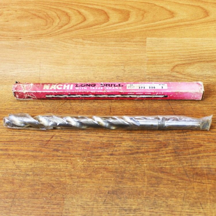 Nachi/ナチ 37.5mm/MT2 テーパーシャンクロングドリル