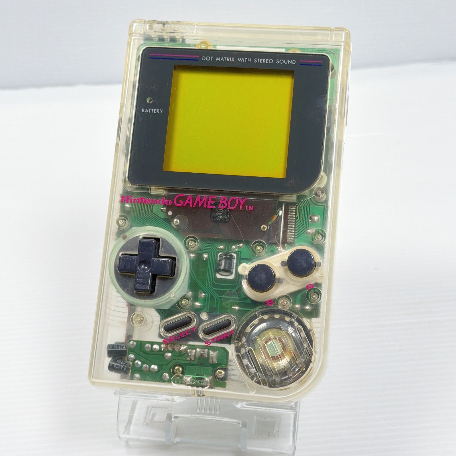 ゲームボーイブロス クリア スケルトン 外装美品 ポケットモンスター