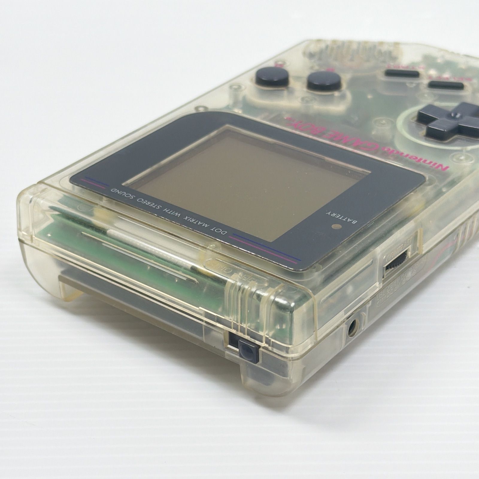 ゲームボーイブロス クリア スケルトン 外装美品 ポケットモンスター
