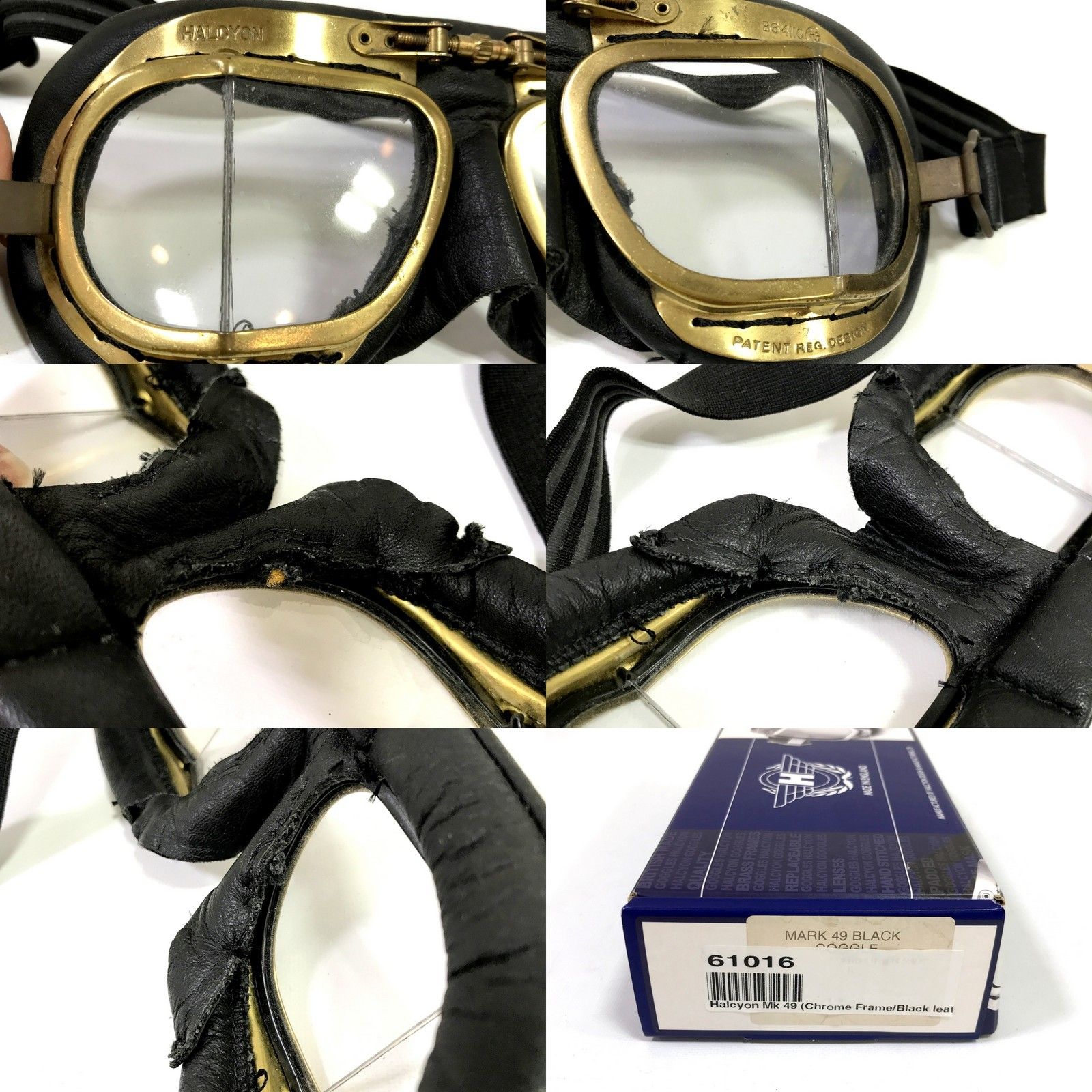 ⑫HALCYON GOGGLE MARK49 ブラック - メルカリ