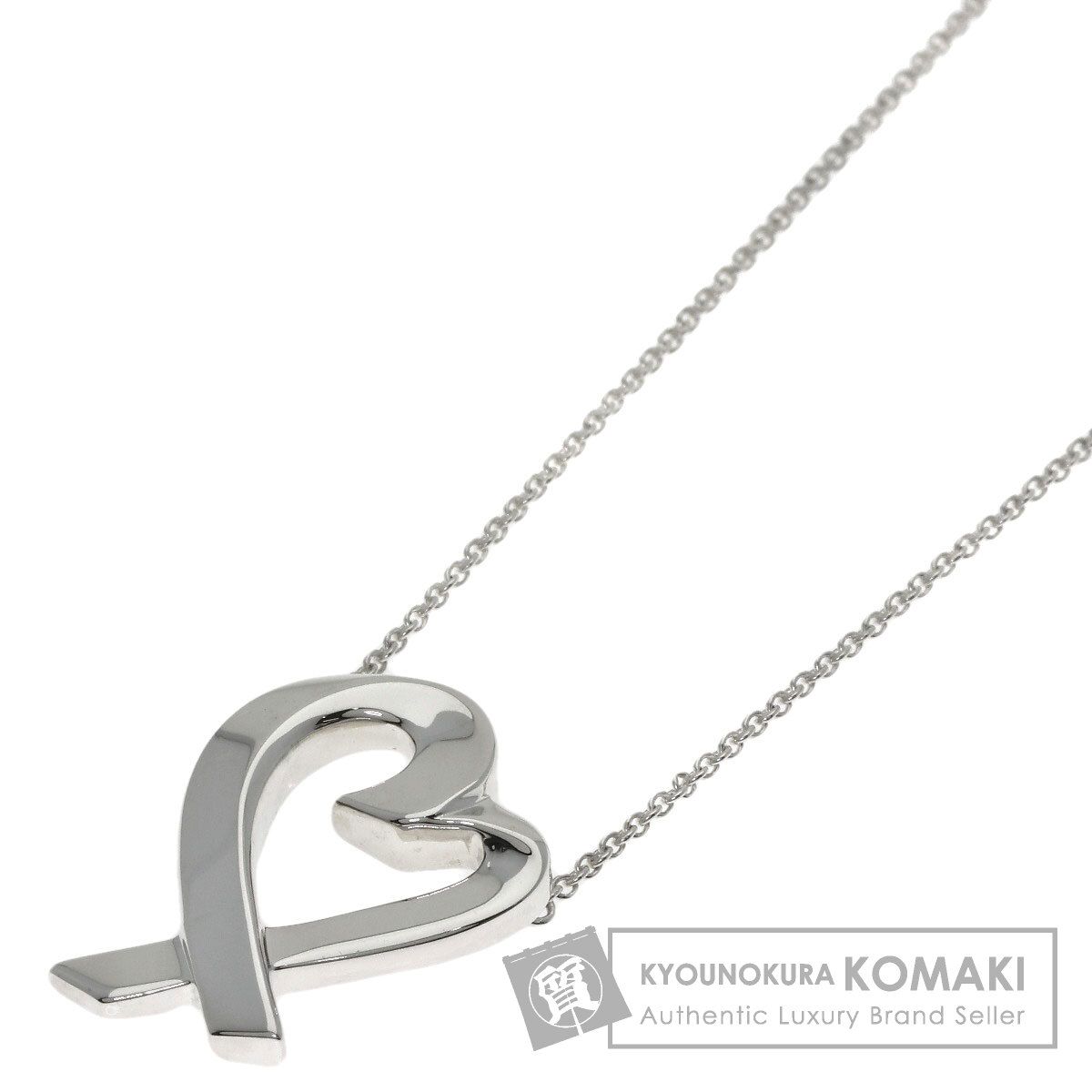TIFFANY&Co. ティファニー ラビングハート ネックレス SV