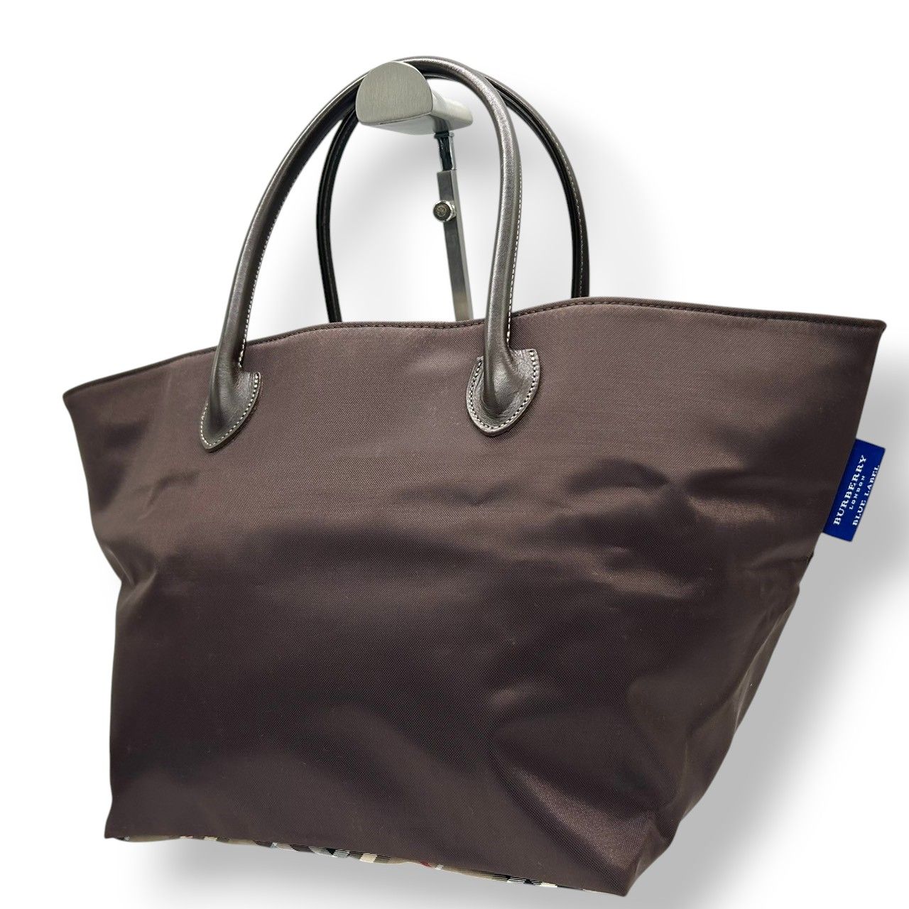 美品】バーバリー ブルーレーベル BURBERRY トートバッグ ハンドバッグ 