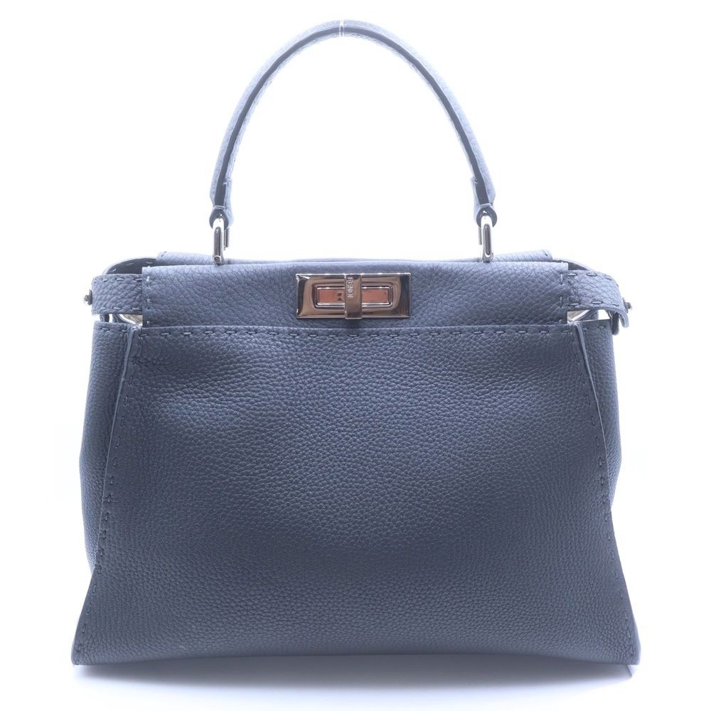 FENDI (フェンディ) ピーカブー セレリア 2WAY ハンドバッグ 
