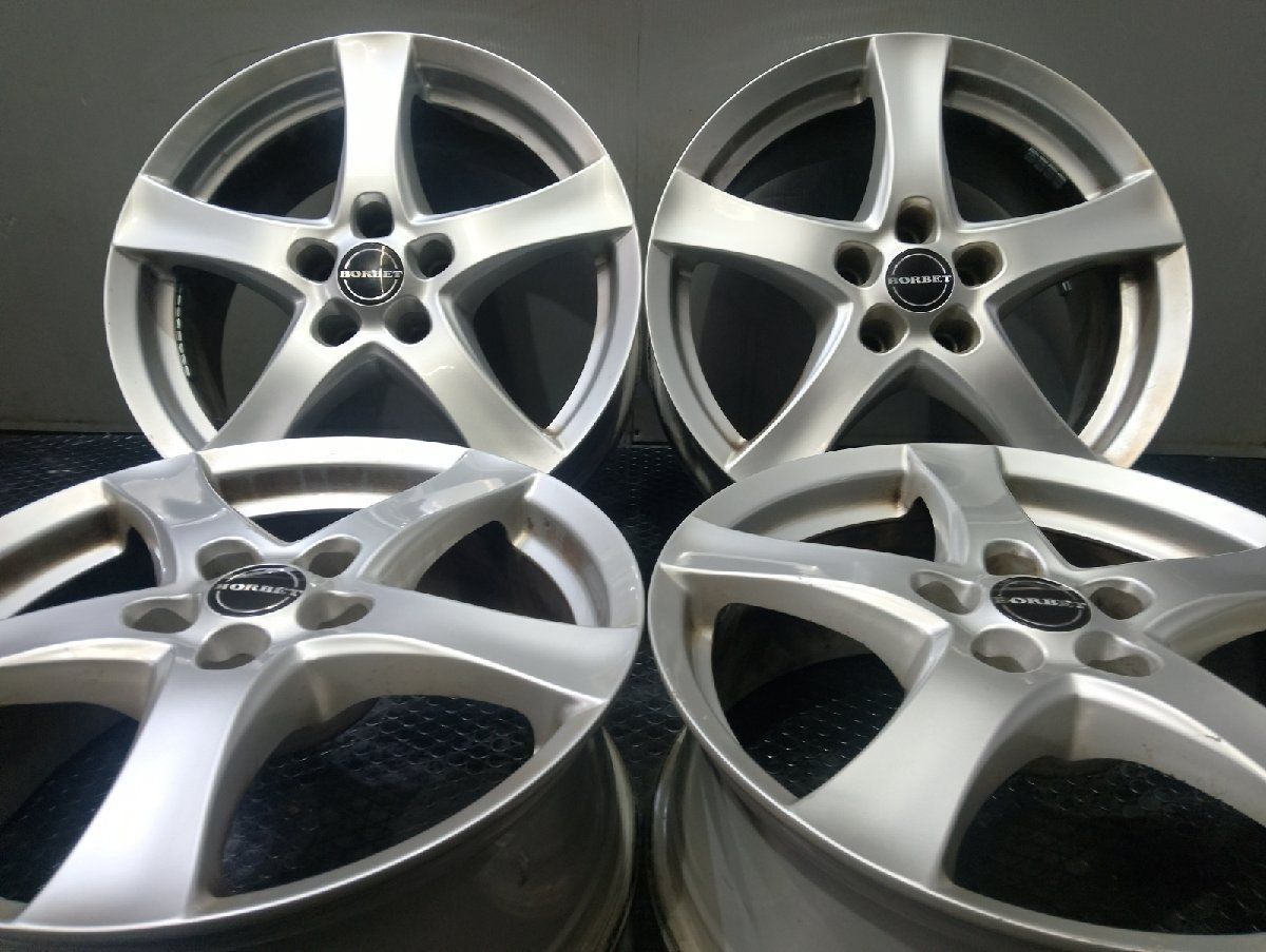 BORBET Type F ボルベット タイプF 17インチ 4本 7J5HPCD110+38 Jeep 