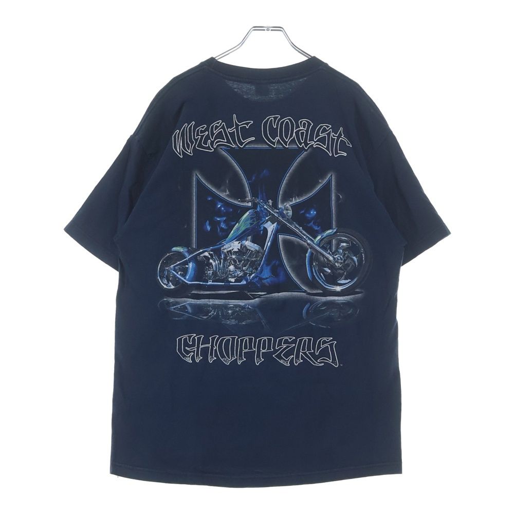 VINTAGE (ヴィンテージ) 90s West Coast Choppers Blue Flame S/S Tee 