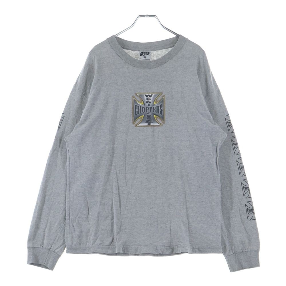 メンズ 90's WEST COAST CHOPPERS アイアンクロス ロングTシャツ