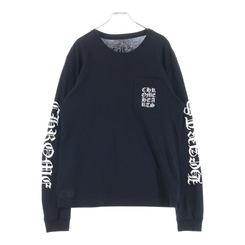 CHROME HEARTS (クロムハーツ) Vertical Logo Tee ヴァー CHROME HEARTS (クロムハーツ) Vertical Logo Tee ヴァー