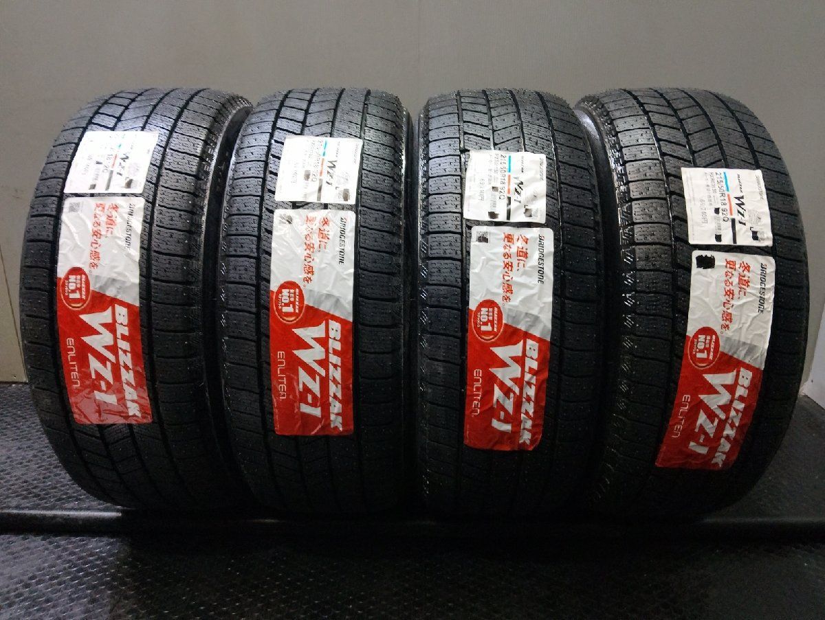 【新品】2025年製 BS BRIDGESTONE WZ-1 215/50R18 92Q 18インチ スタッドレス 4本 ヤリスクロス CX-3 VW/T-Roc audi/Q2等　(VTP454)
