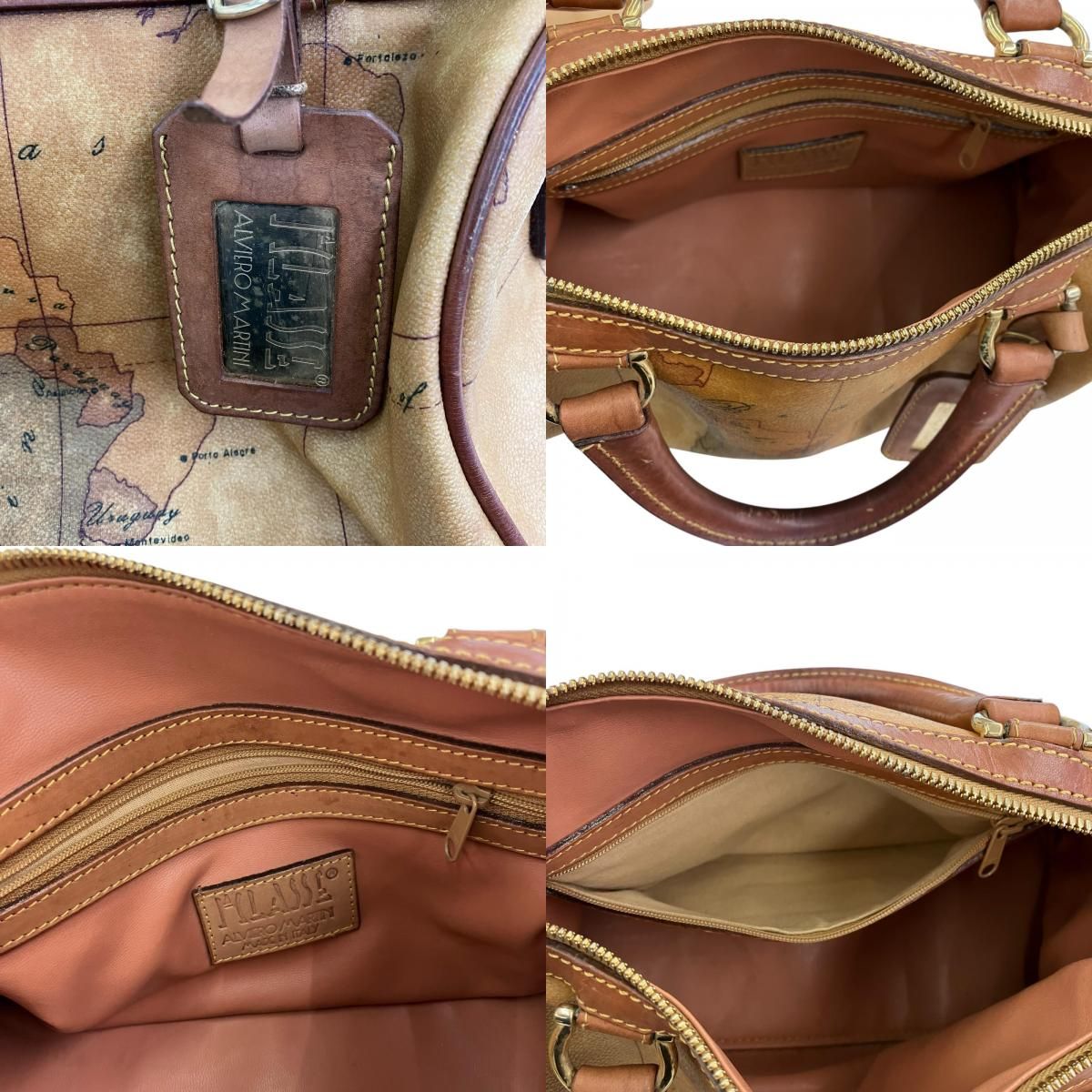 186001 PRIMA CLASSE プリマクラッセ 2wayバッグ ALVIERO MARTINI 地図 