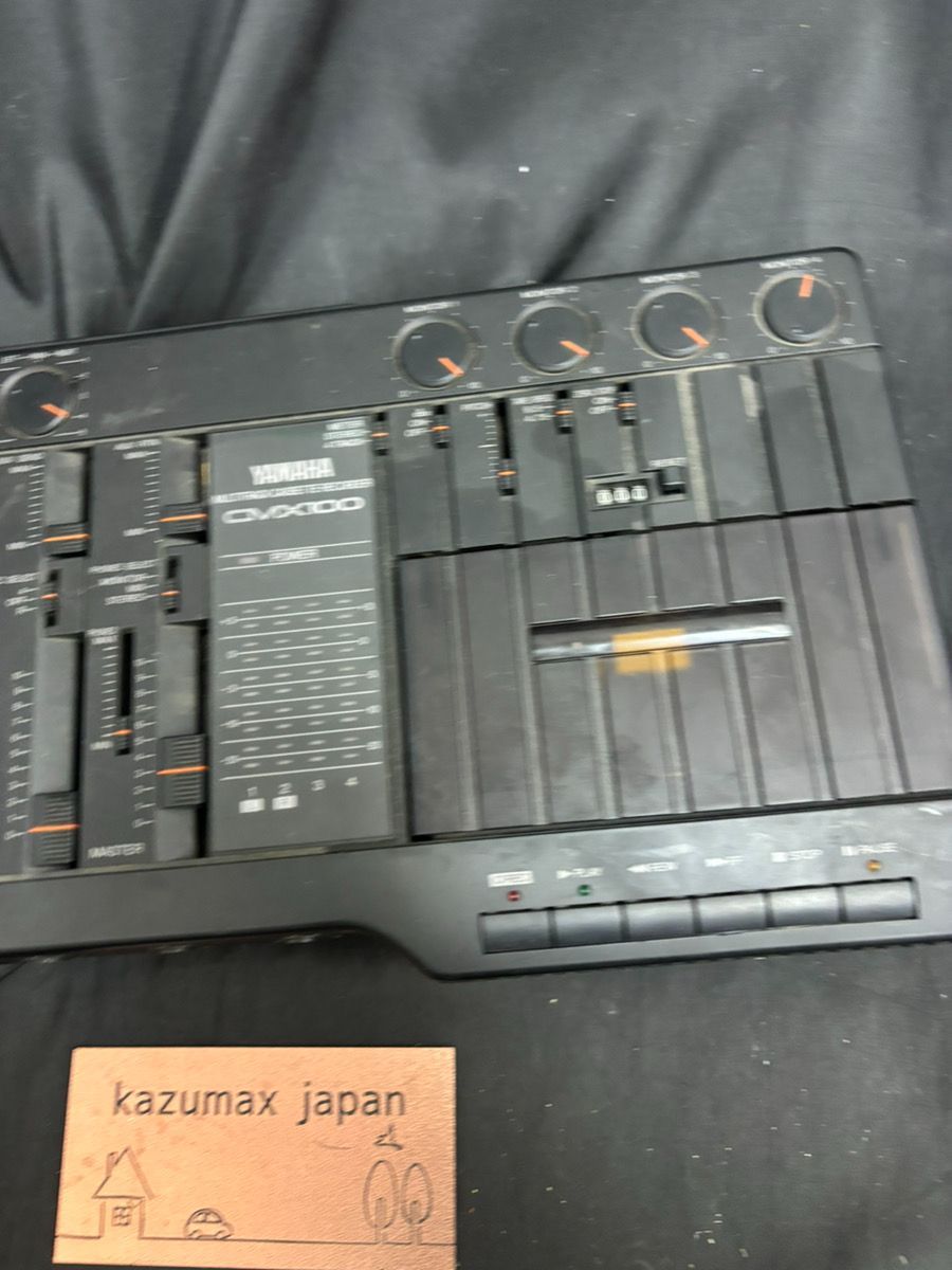 yamaha cmx100 マルチトラックレコーダー　カセットMTR 動作品 YAMAHA CMX-100 Multitrack Cassette Recorder 動作不明 本体のみ 4