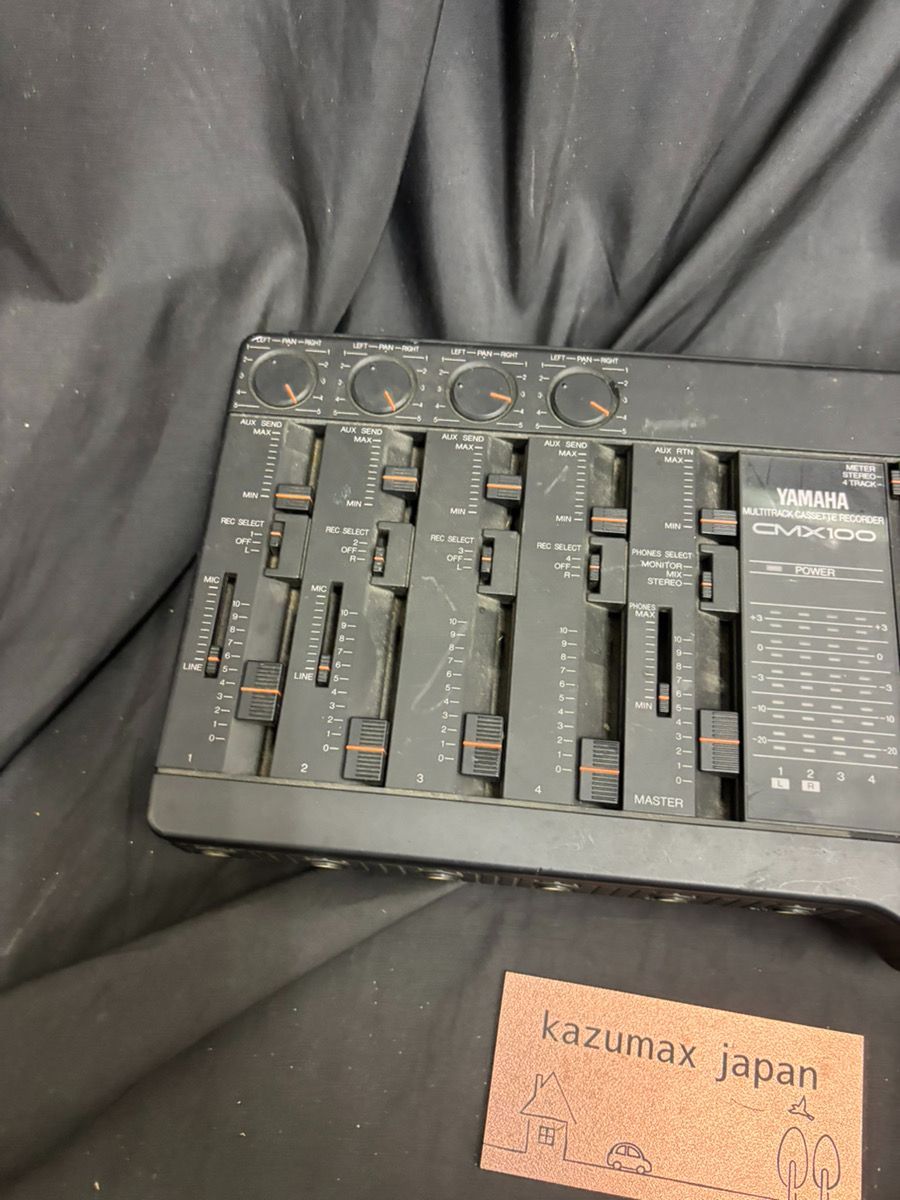 yamaha cmx100 マルチトラックレコーダー　カセットMTR 動作品 2026年最新】Yahoo!オークション -cmx-100 yamahaの中古品・新品・未