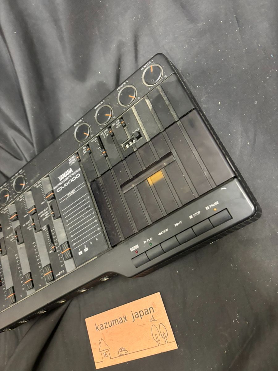 yamaha cmx100 マルチトラックレコーダー　カセットMTR 動作品 YAMAHA CMX-100 Multitrack Cassette Recorder 動作不明 本体のみ 4