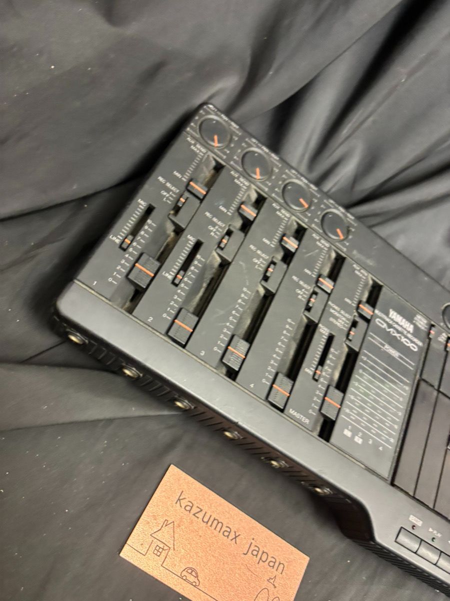 yamaha cmx100 マルチトラックレコーダー　カセットMTR 動作品 YAMAHA CMX-100 Multitrack Cassette Recorder 動作不明 本体のみ 4