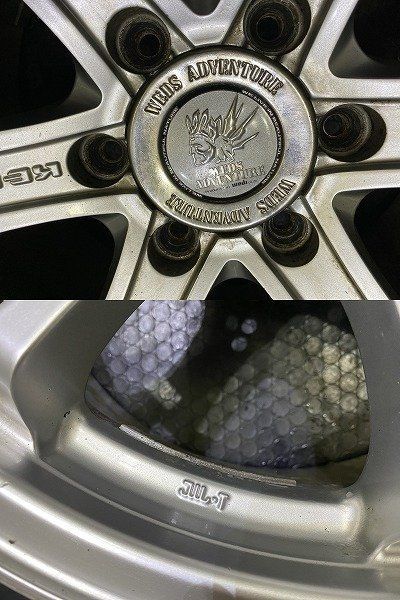 Weds KEELER ウェッズ キーラー 社外ホイール 17インチ 4本 7.5 