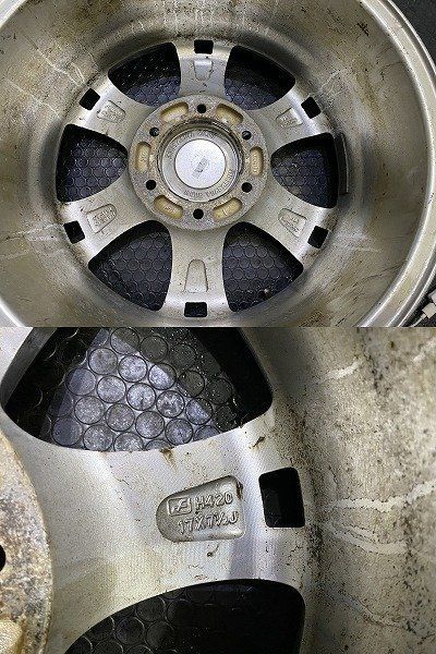 Weds KEELER ウェッズ キーラー 社外ホイール 17インチ 4本 7.5 
