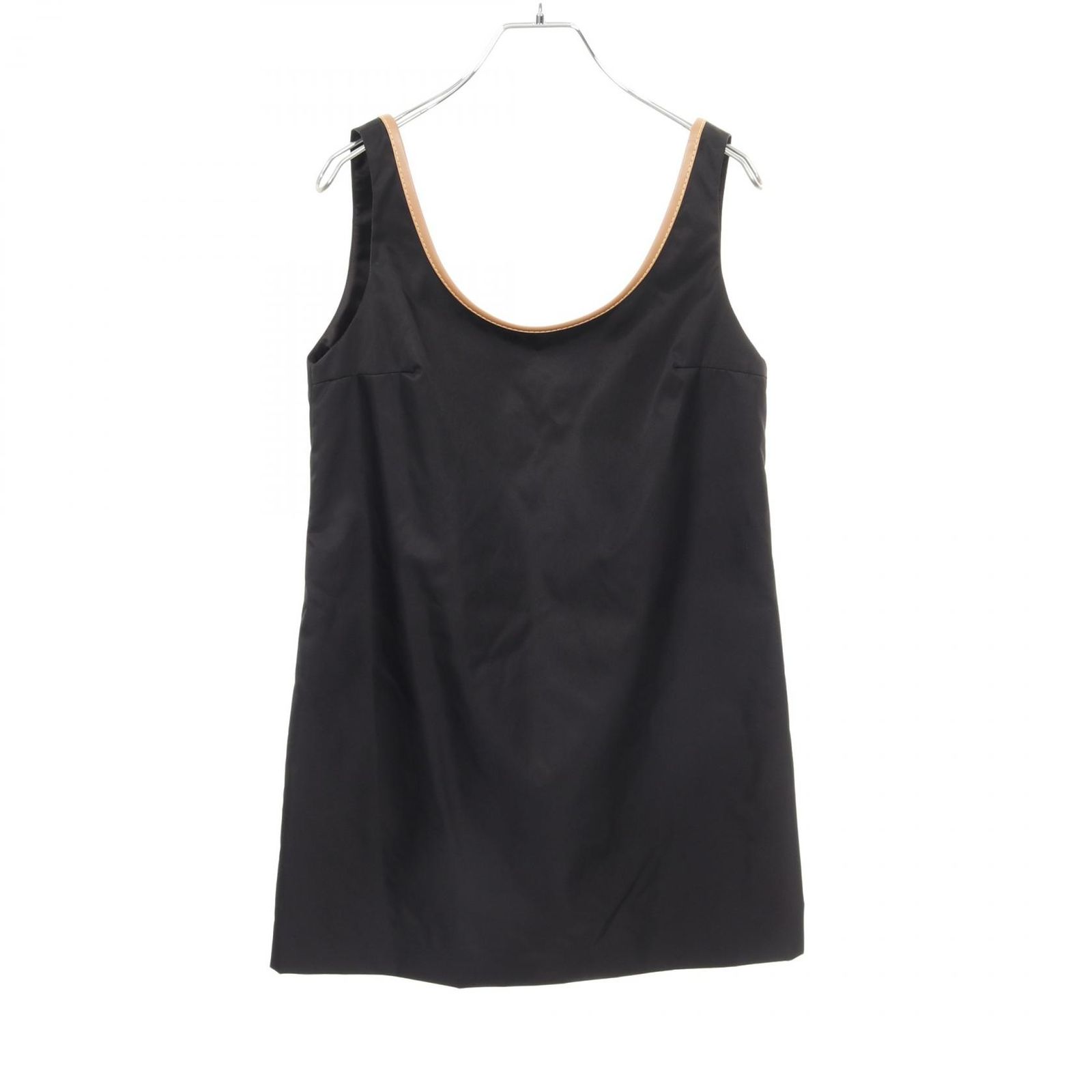 プラダ PRADA ワンピース RE-NYLON ミニドレス ナイロン レザー 