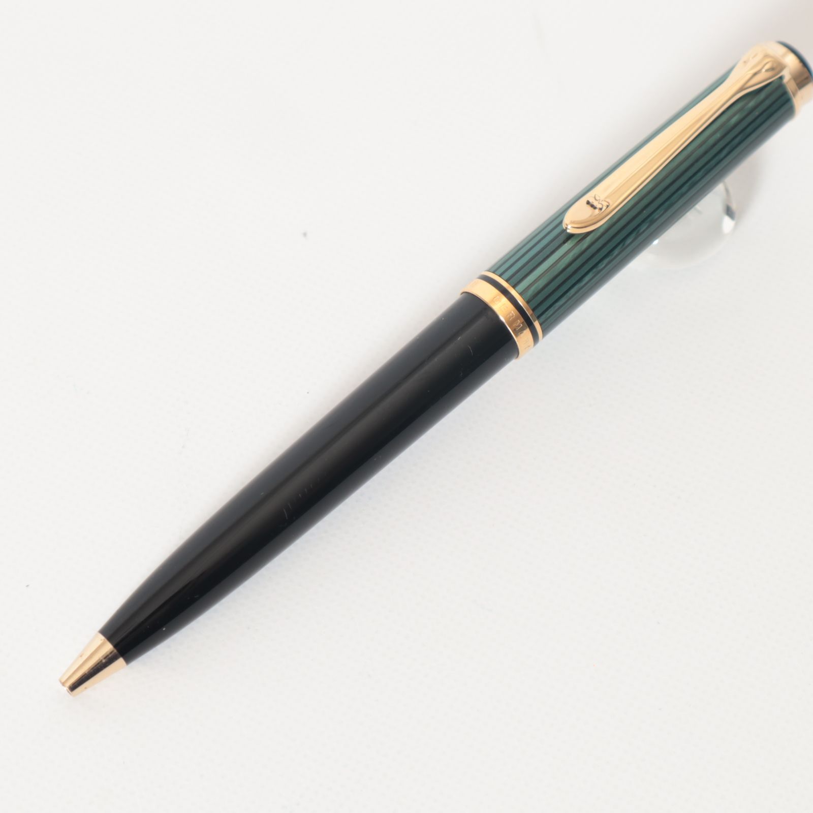 Pelikan GUARANTEE 緑縞 ボールペン 保証書付 【公式通販】