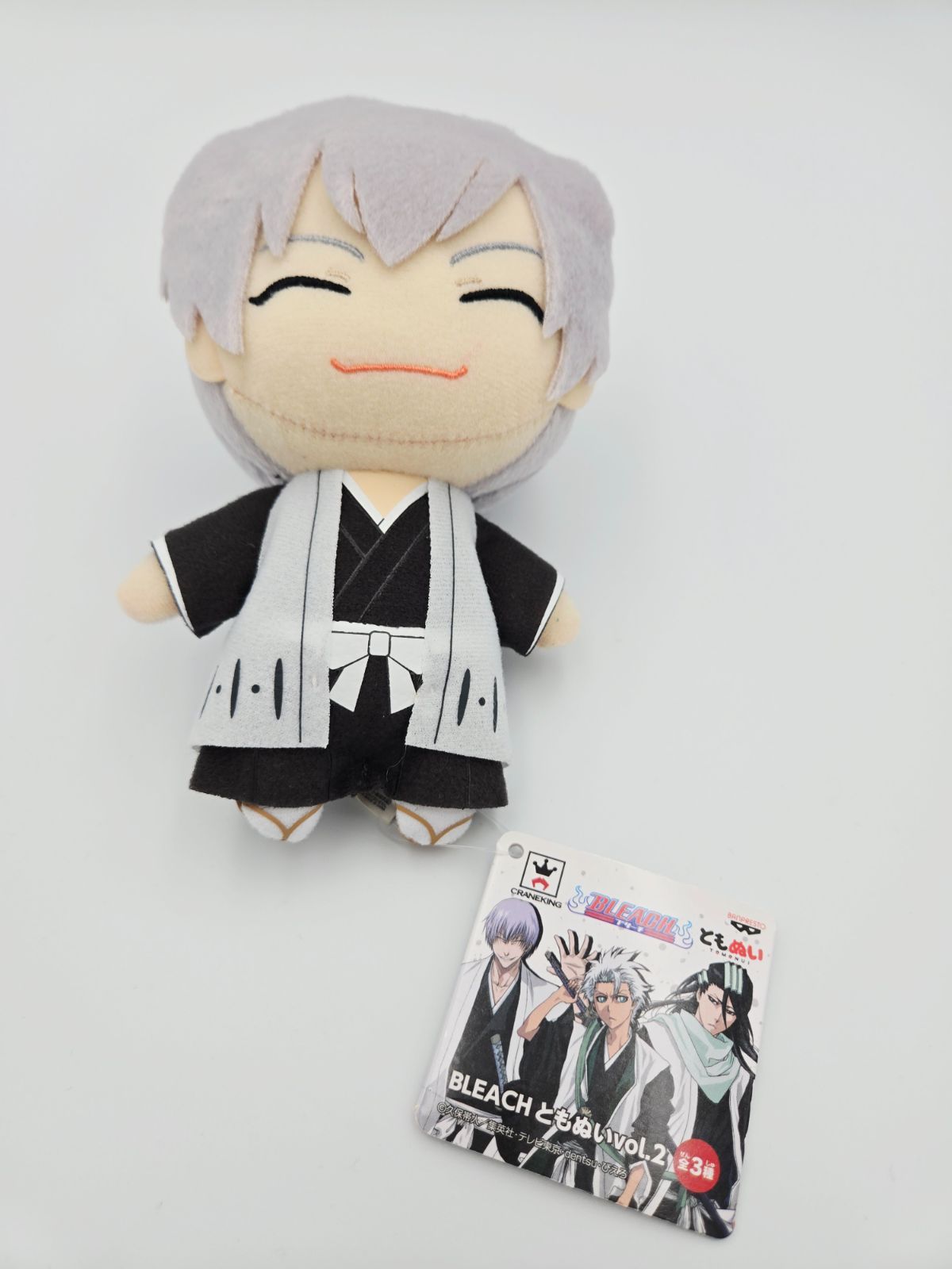 S85【タグ付き・未使用】BLEACH ともぬい vol.2 市丸ギン ぬいぐるみ 