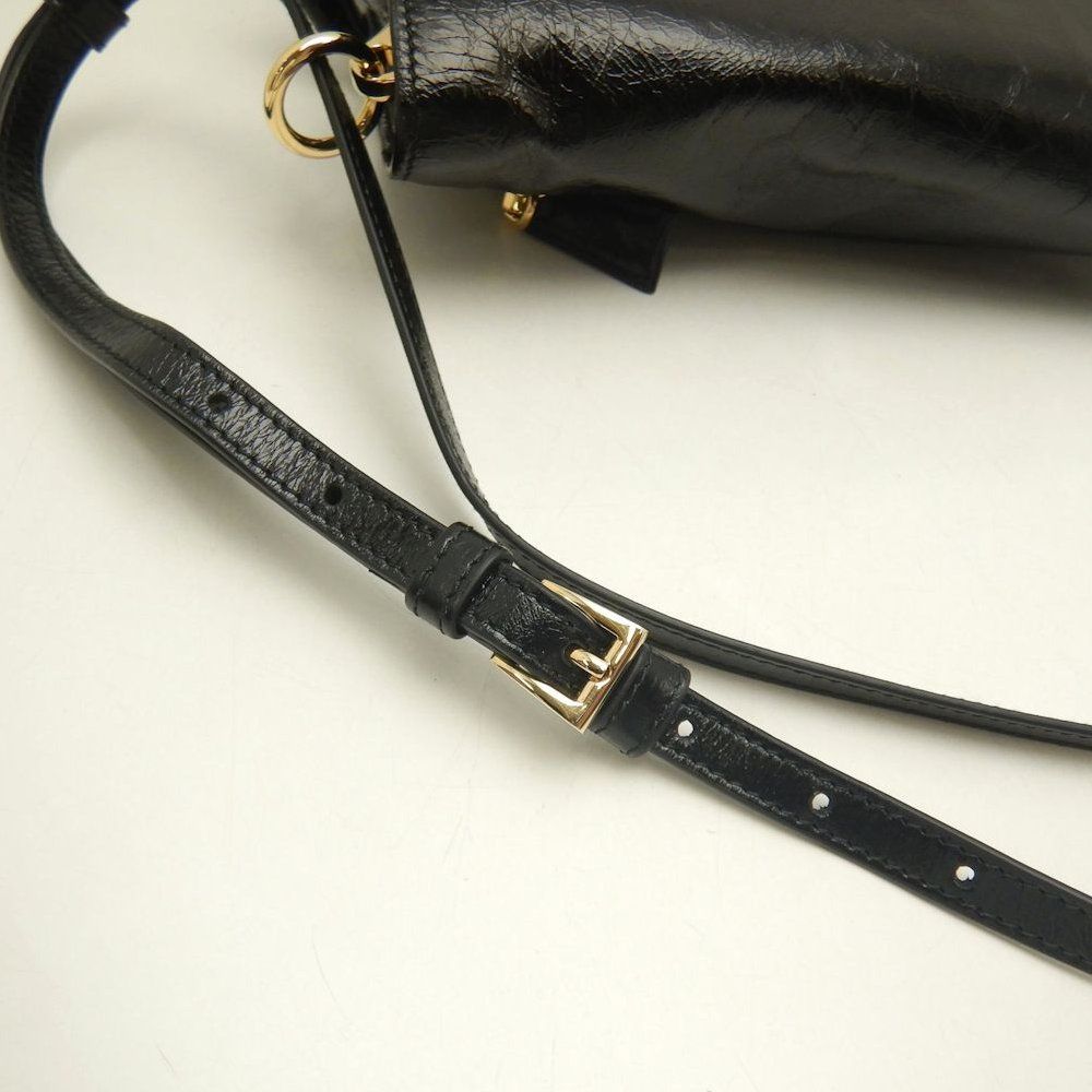 PRADA プラダ 1BD082 ショルダーバッグ ソフトルックスレザー NERO
