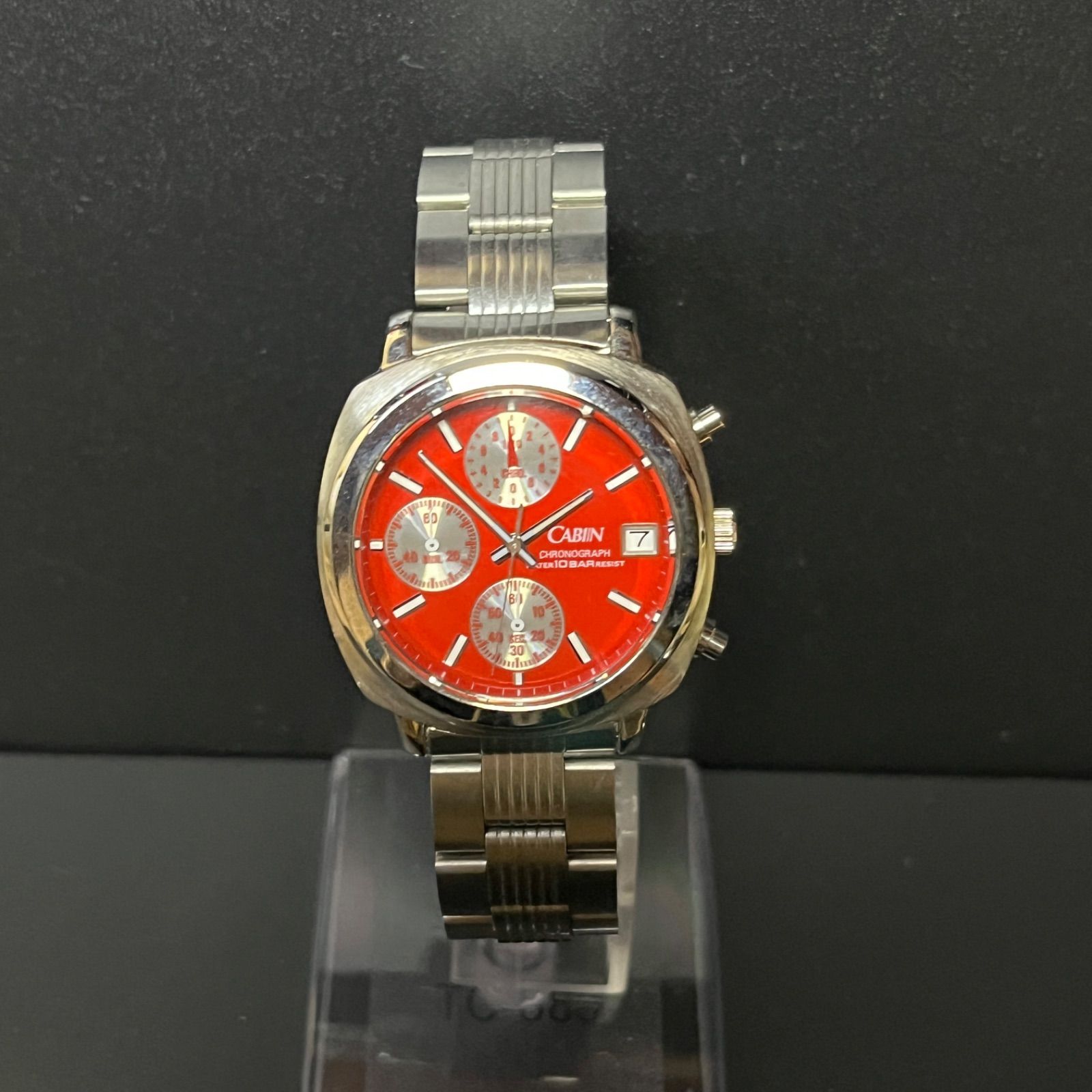 稼働品】 SEIKO セイコー CABIN キャビン アルバ メンズ 腕時計 クロノ 