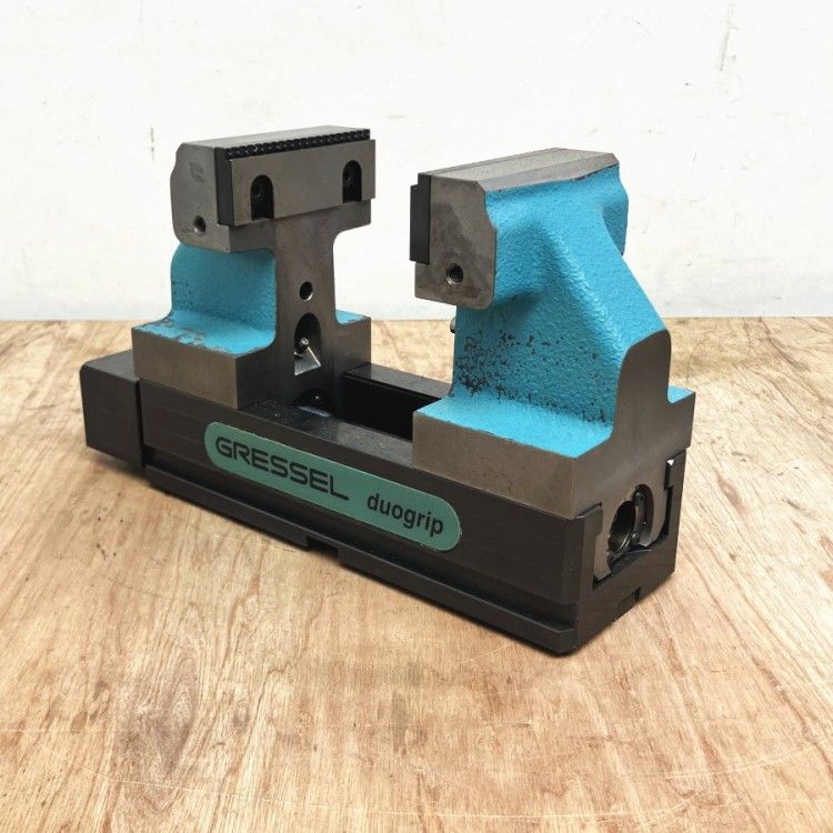 GRESSEL/グレッセル duogrip 口金100mｍ 両締めバイス マシンバイス