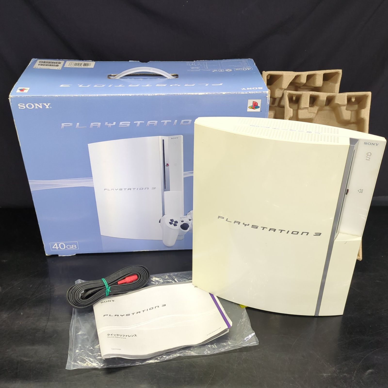 SONY ソニー プレステ３ CECHH00 40GB バージョン4.60 ホワイト ☆ PayPay(ペイペイ)決済可能 ☆ 札幌市 清田区 平岡 SONY ソニー プレステ3 CECHH00 40GB バージョン4.60 ホワイト