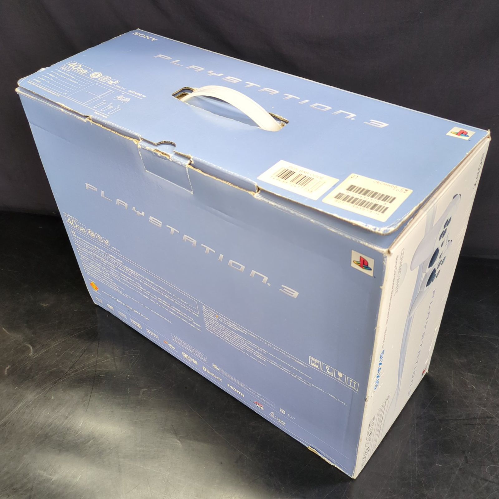 D38559】[ジャンク品] SONY プレイステーション3 ホワイト CECHH00 
