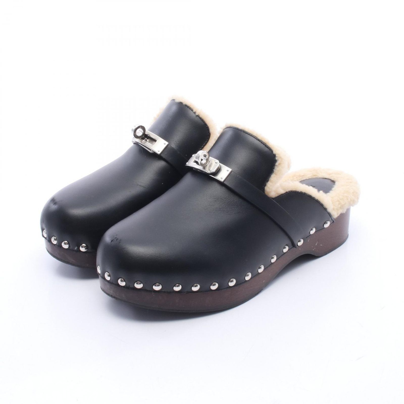 HERMES エルメス カルロッタ ケリーバックル サボ サンダル HERMES エルメス カルロッタ ケリーバックル サボ サンダル