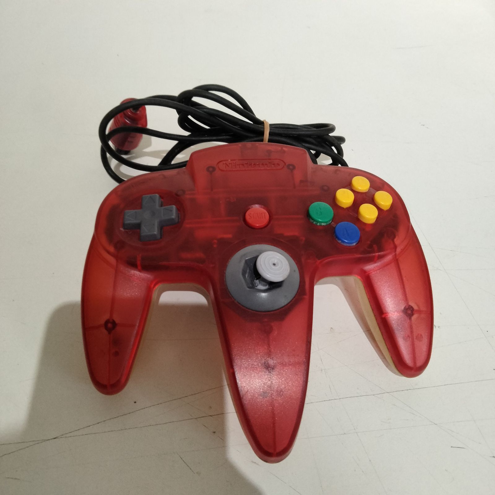 N-7034] ジャンク品 任天堂 ニンテンドー64 コントローラー NUS-005