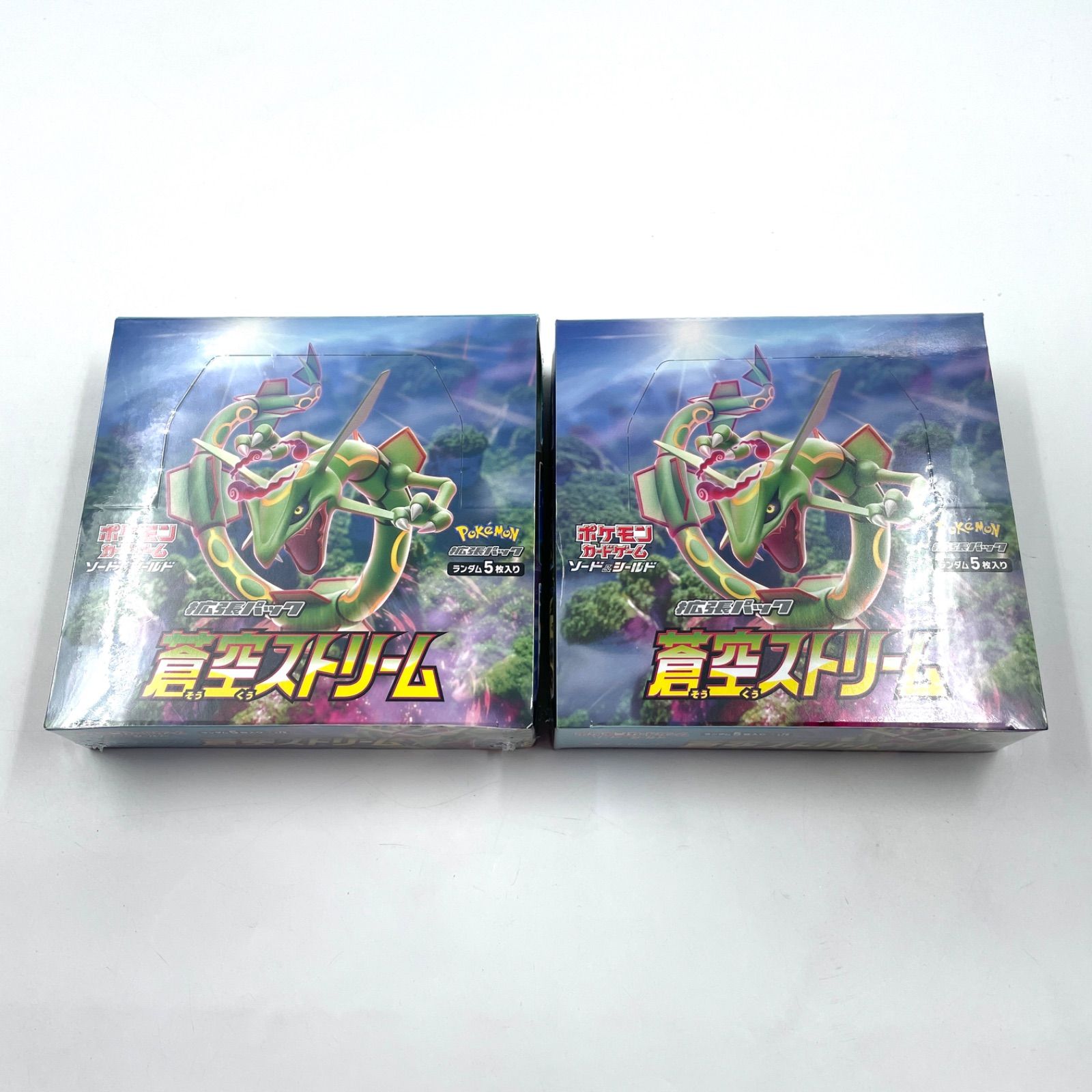 シュリンク付き ポケモンカード 蒼空ストリーム 4box