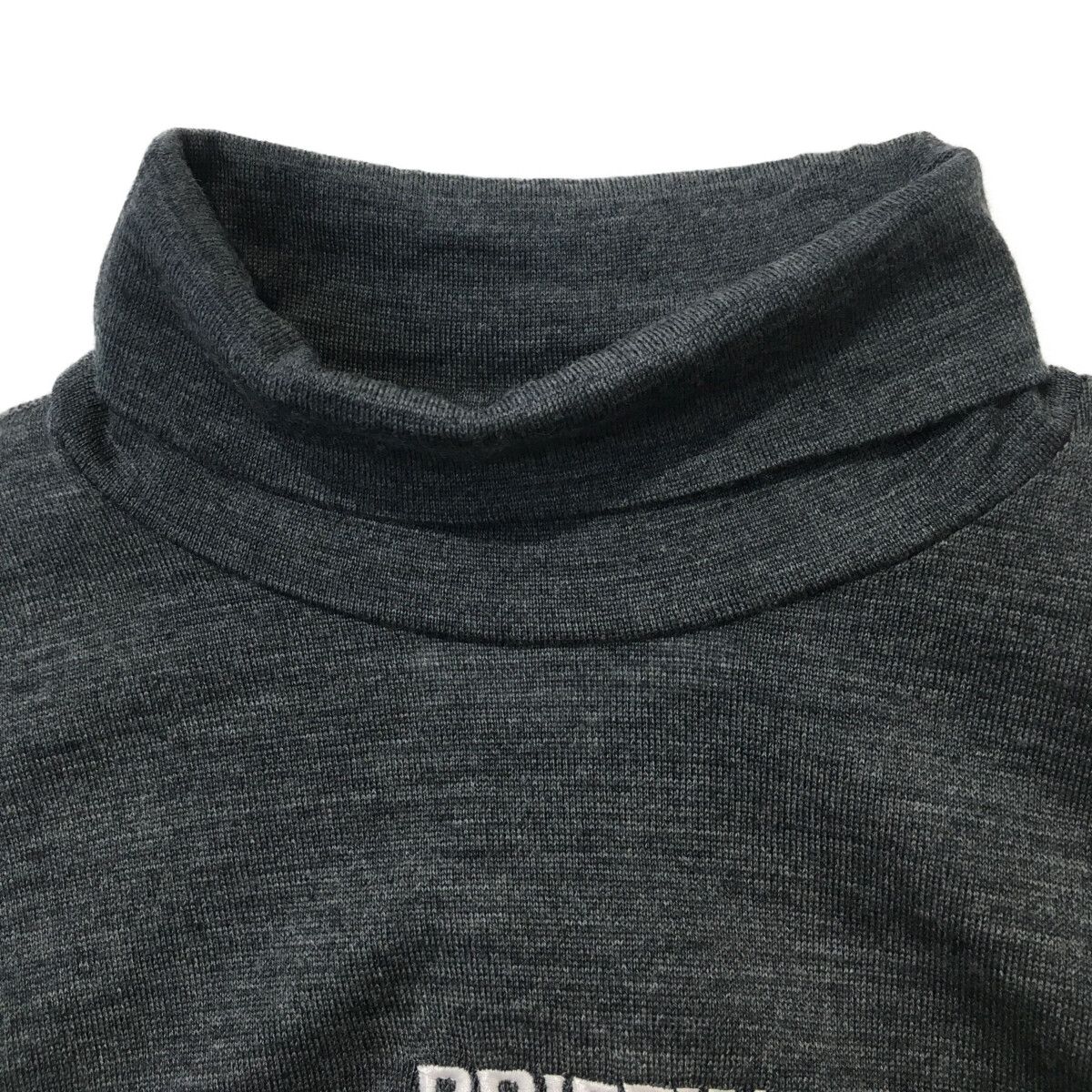 BRIEFING - coco 中古 ブリーフィング BRIEFING レディース セーター S グレー タートルネック 薄手 ニット 中古 レディース ブリーフィング BRIEFING セーター S グレー