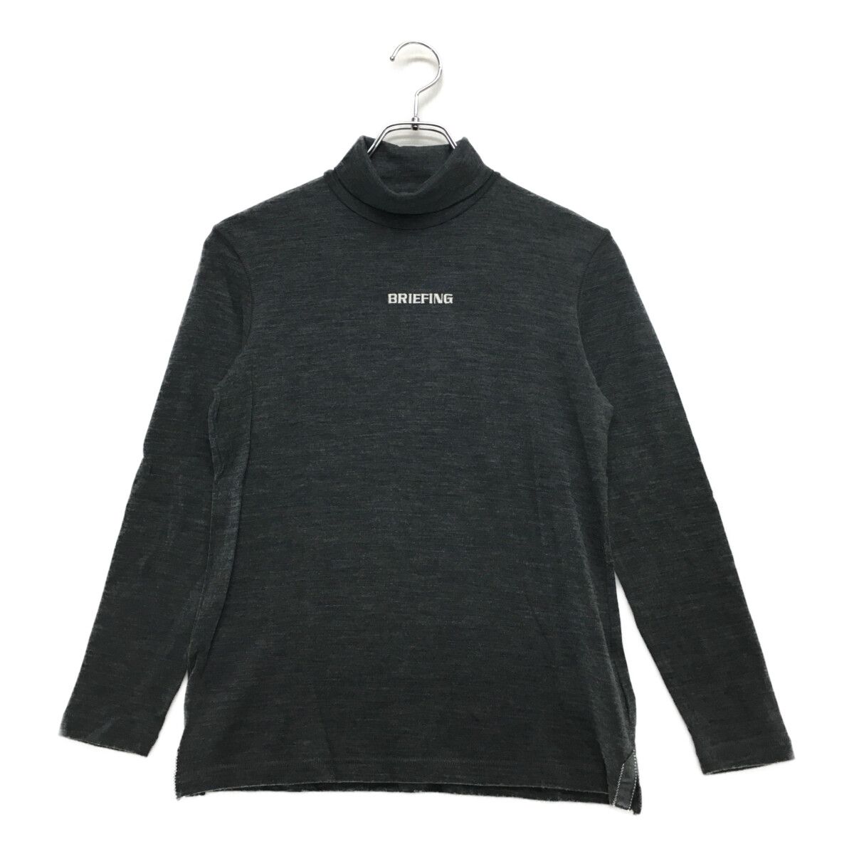 BRIEFING - coco 中古 ブリーフィング BRIEFING レディース セーター S グレー タートルネック 薄手 ニット 中古 レディース ブリーフィング BRIEFING セーター S グレー
