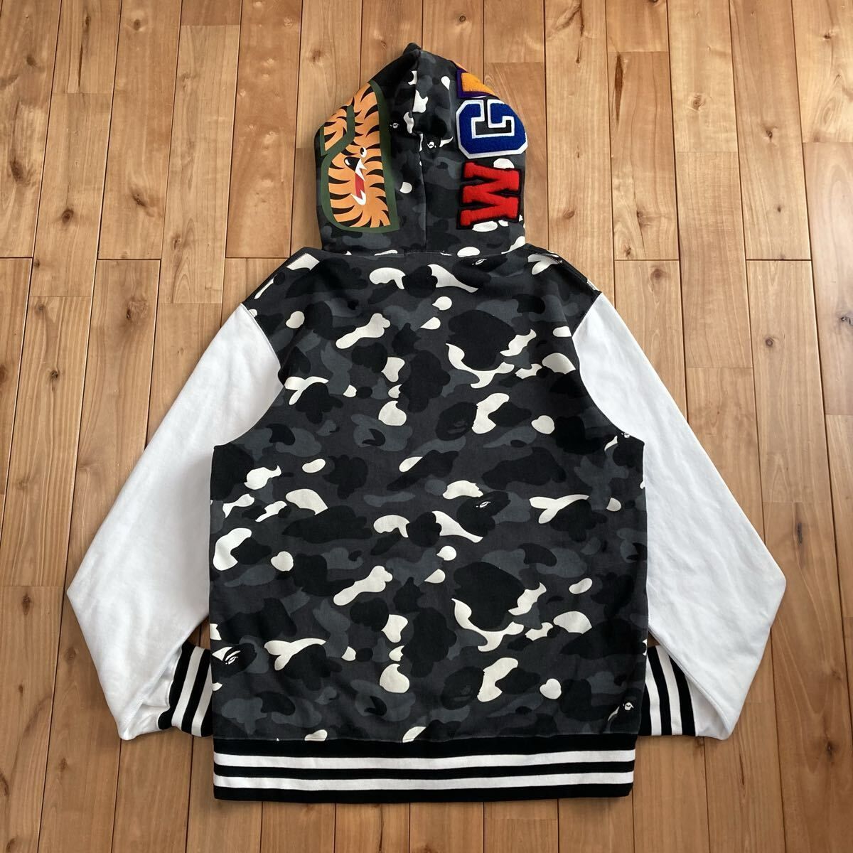 ☆蓄光☆ XXL City Camo シャーク パーカー shark full zip hoodie a 