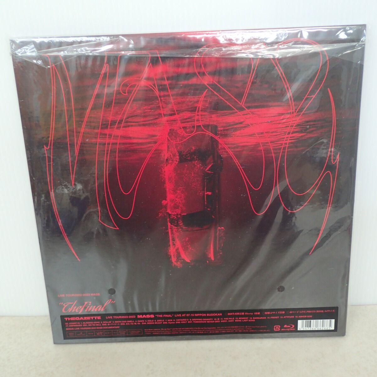 the GazettE Blu-ray THE GAZETTE LIVE TOUR2022-2023 MASS THE FINAL